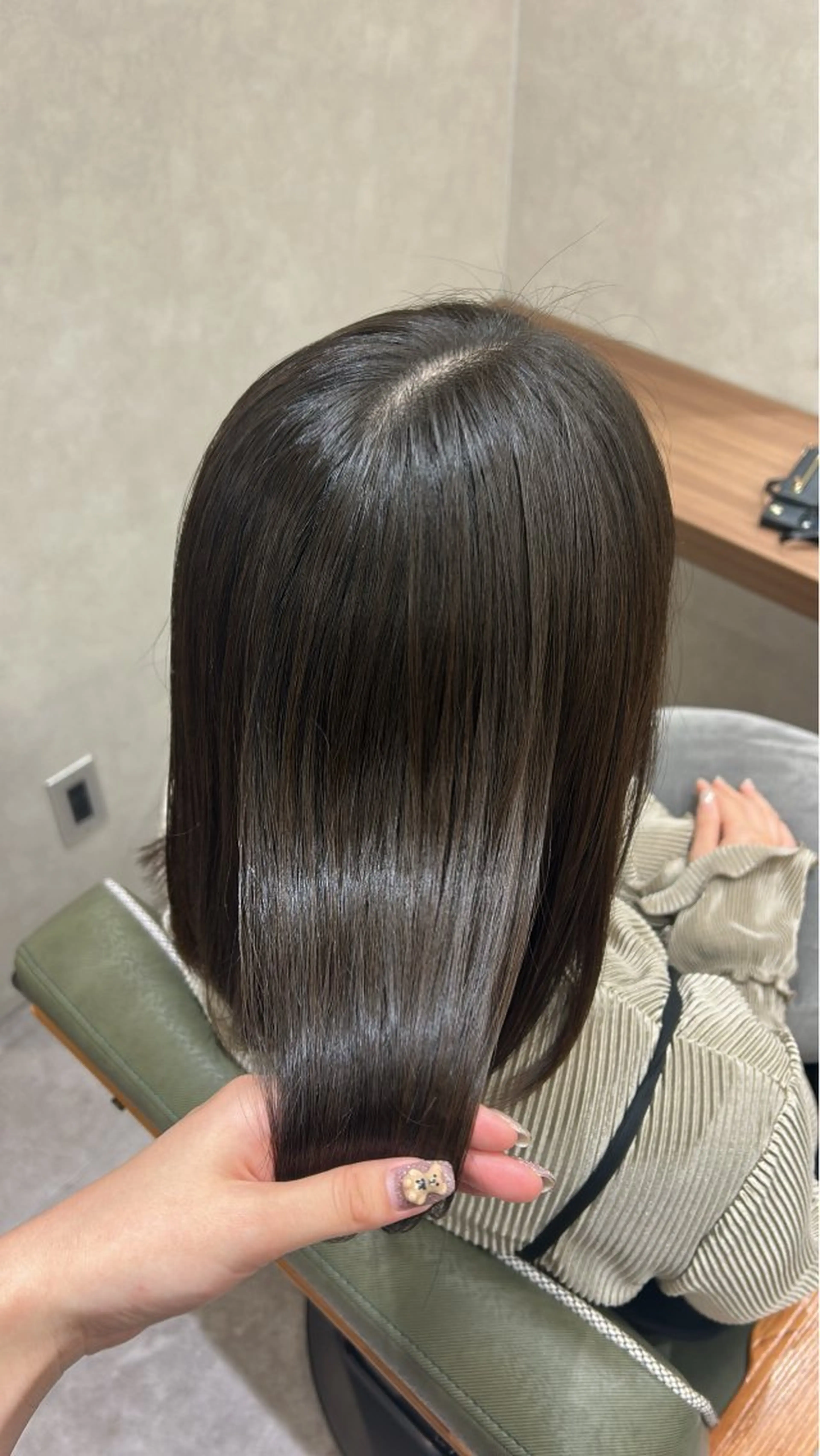 【マイクロバブル付き🫧】髪質改善カラー＋質感upトリートメント🎀の写真