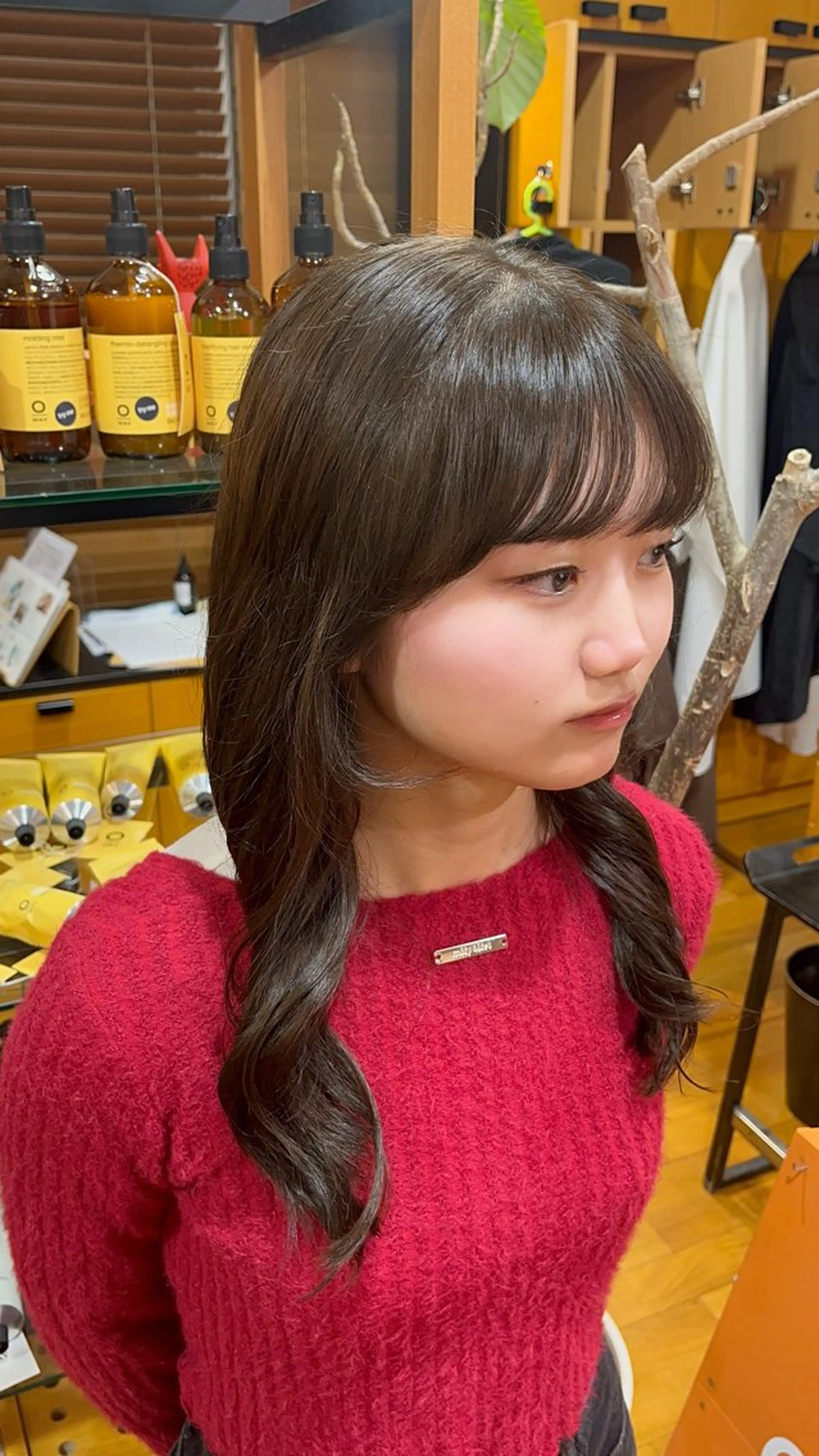 ロング カラー organic  mind所属・松本 菜花のヘアスタイル