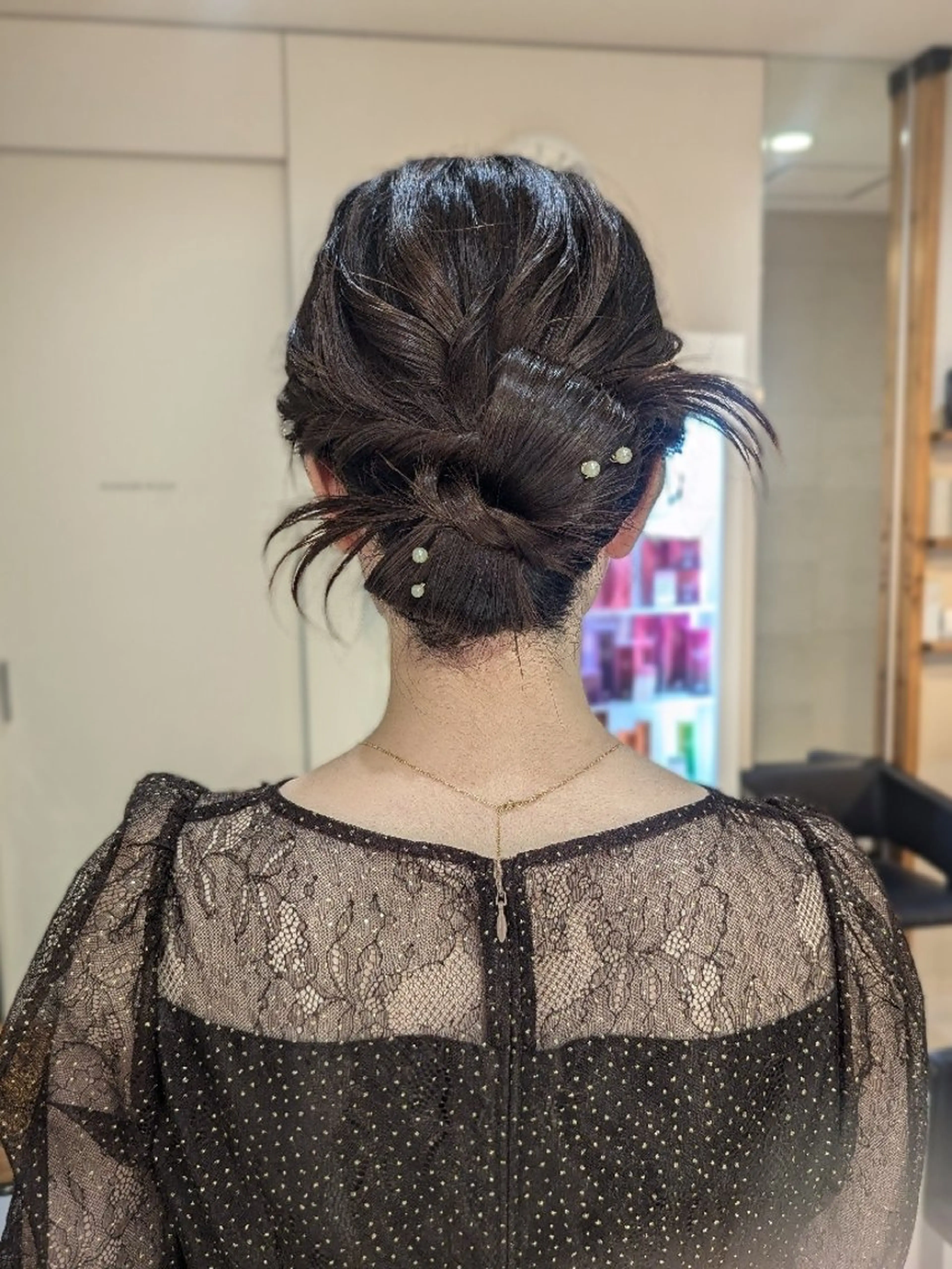 💐イベントや結婚式に💐 お呼ばれヘアアレンジ🎀(早朝料金あり)の写真