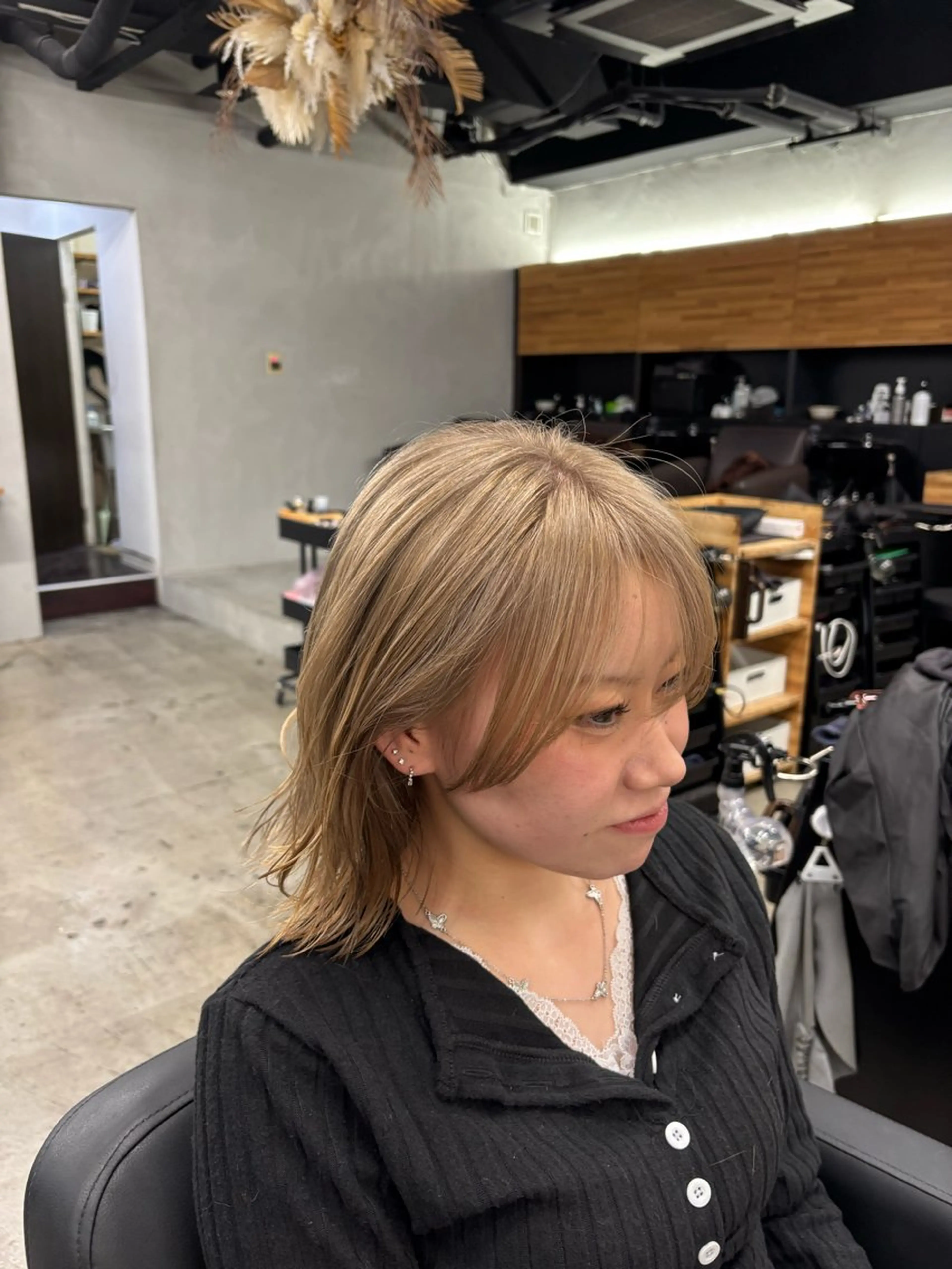 ミディアム カラー カット ヘアカラー mono / Manatoのヘアスタイル