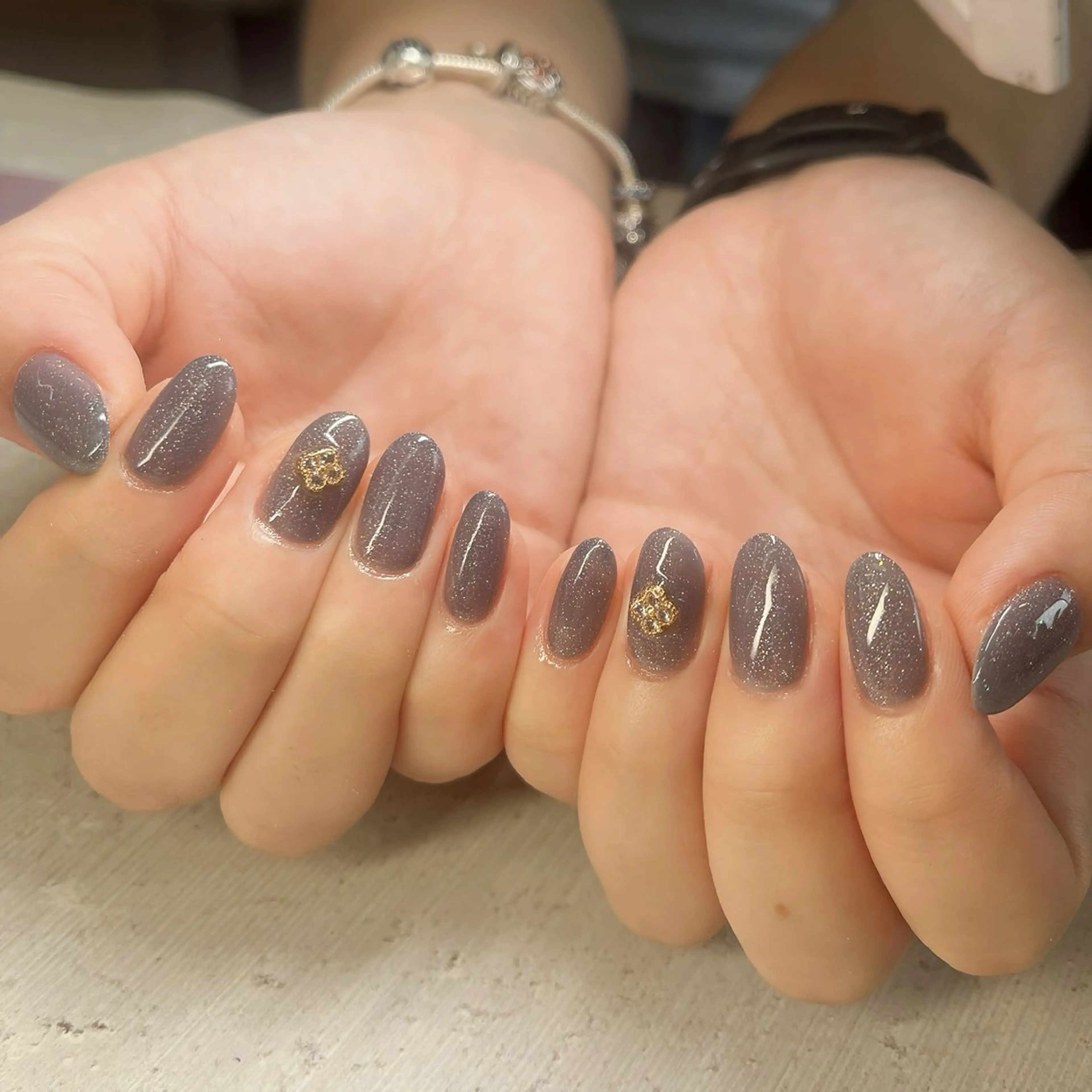 ネイル 持ち込み ワンカラーネイル シンプルネイル 吉田  （ネイリスト）のネイルデザイン