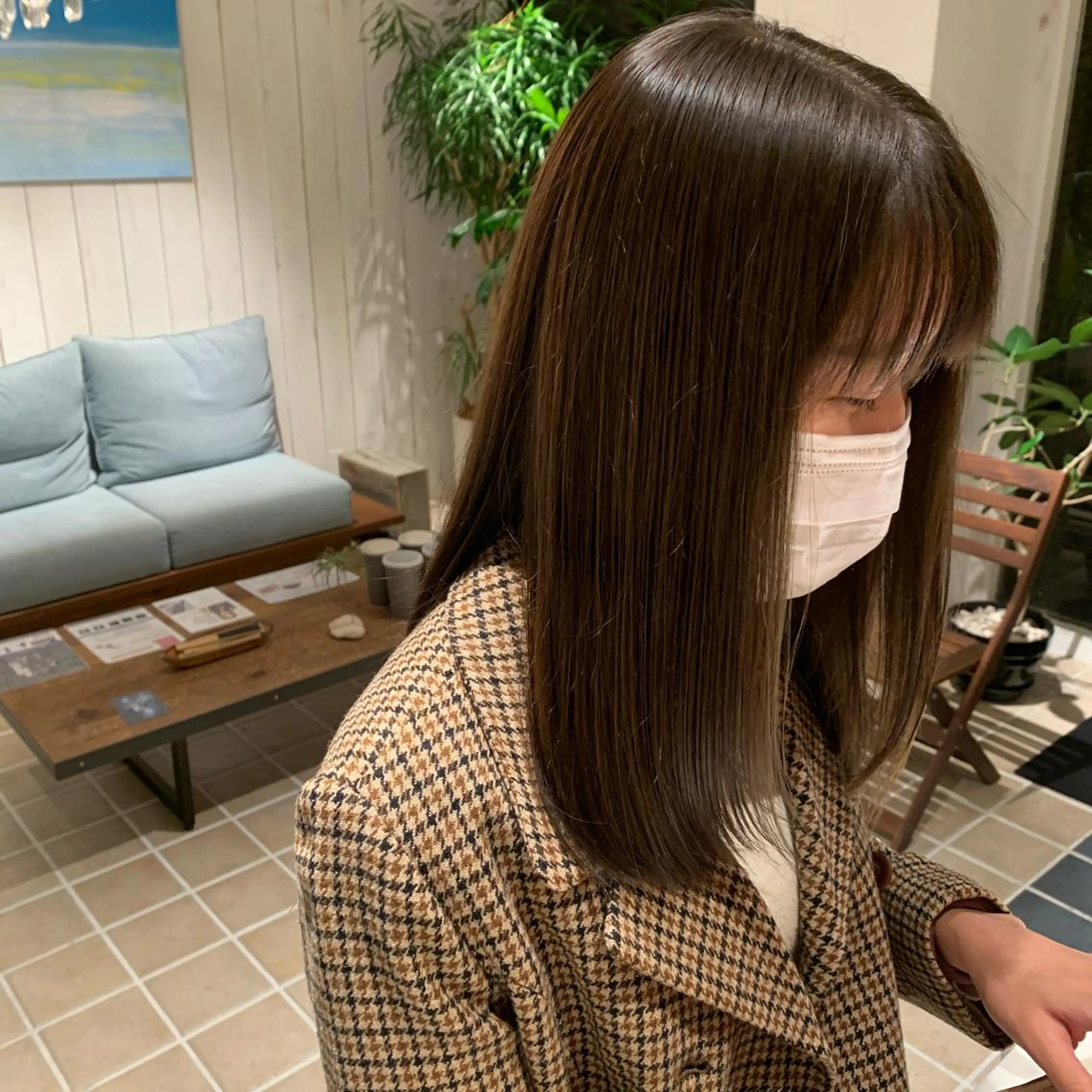 セミロング カラー 【ロングウルフカット 姫カット】伊藤裕哉のヘアスタイル