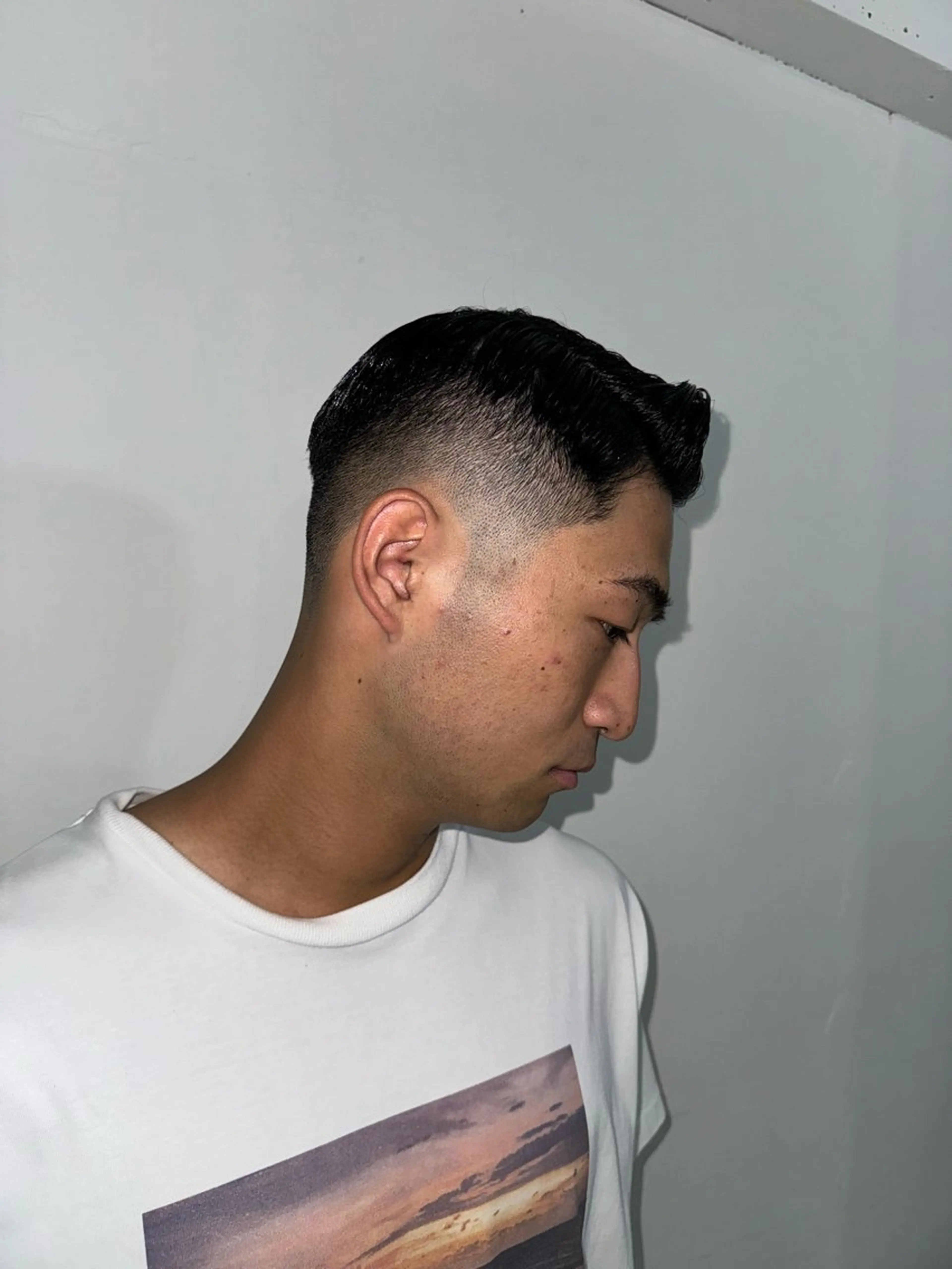 ショート カット Mericanbarbershop fuk所属・山田 勝士のヘアスタイル