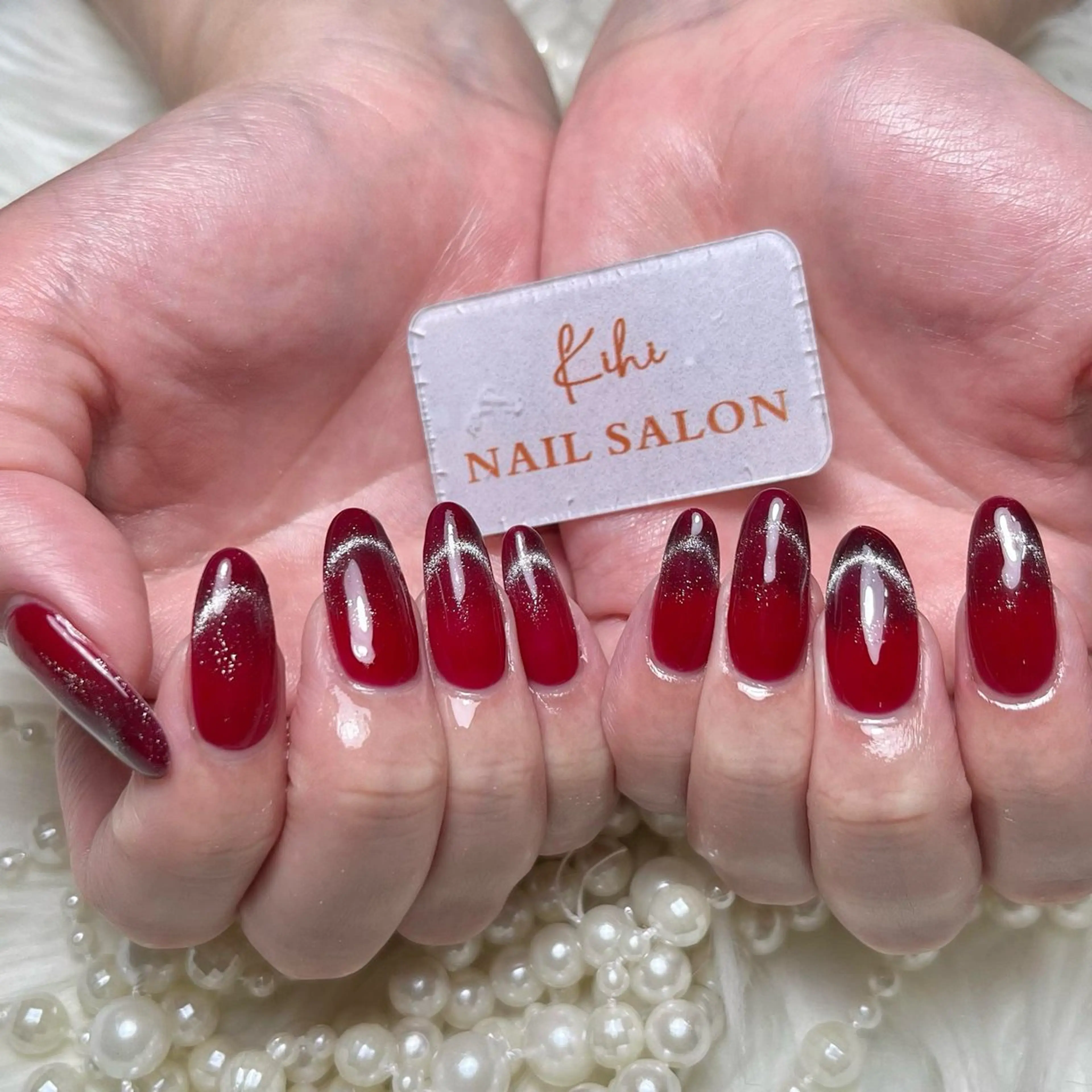 ネイル アートネイル フレンチネイル ジェルネイル グラデーション 韓国ネイル ハンドネイル 💕鈴木ユリ パラジェル/オフ無料のネイルデザイン