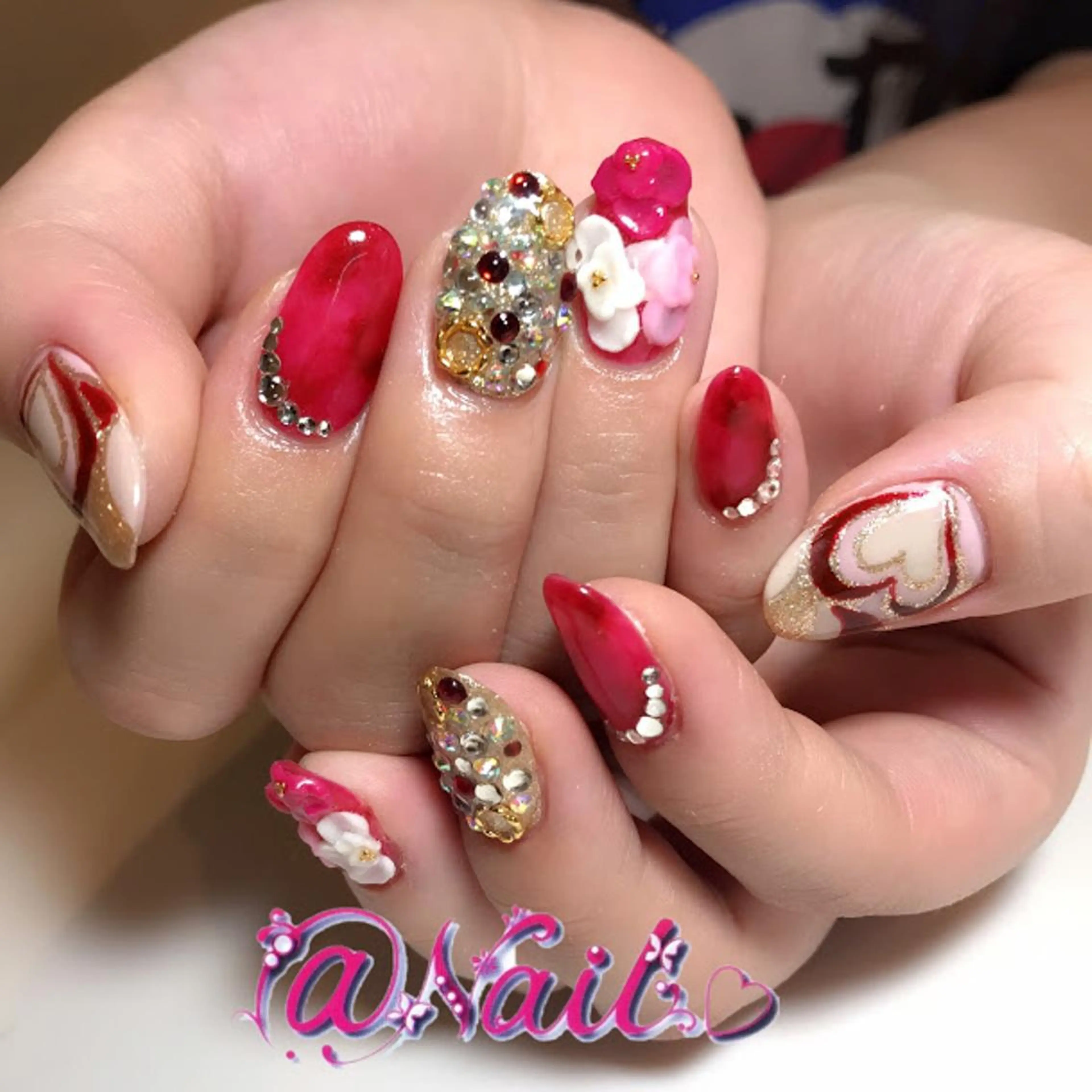 ネイル 小尾 栞のネイルデザイン