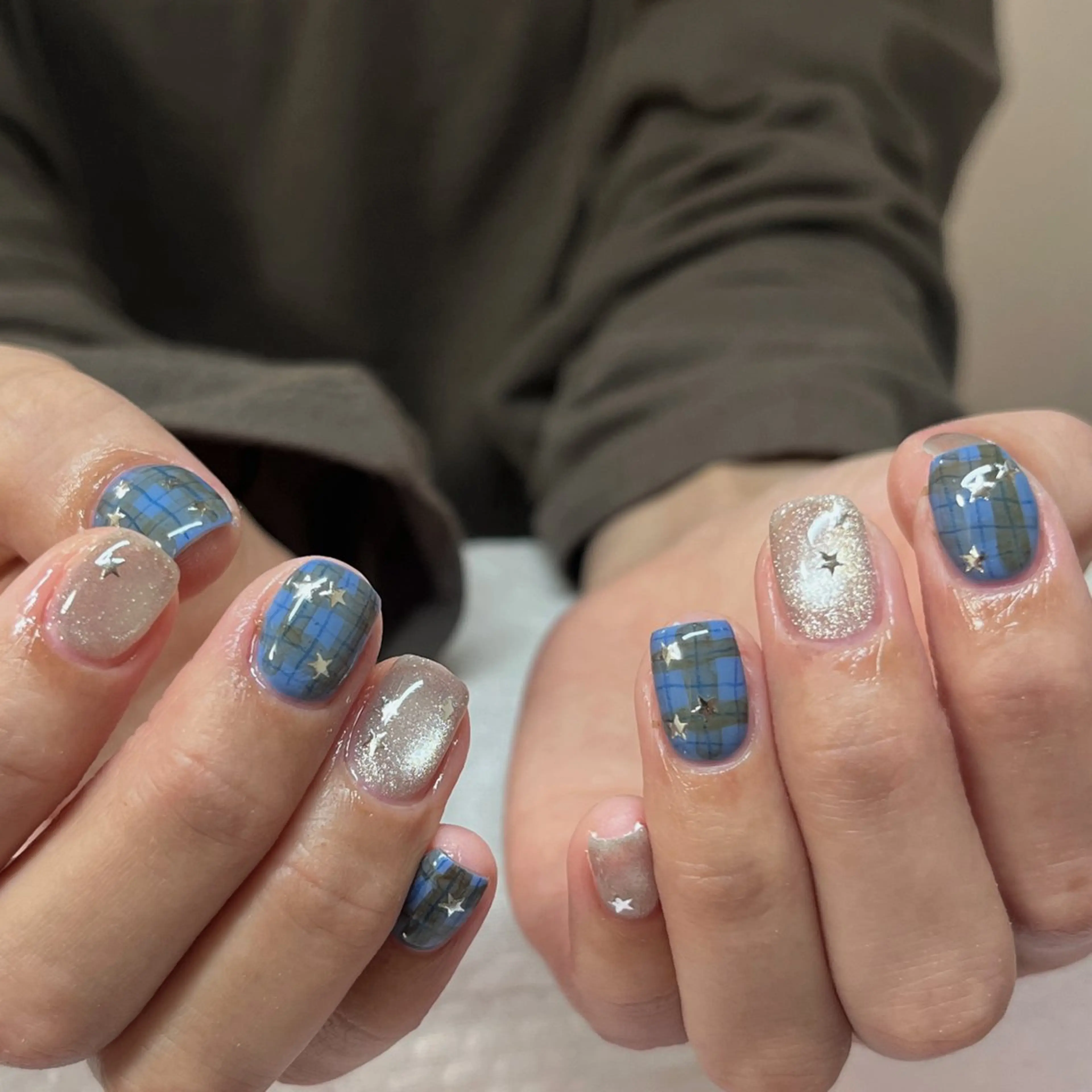 ネイル 持ち込み ニュアンスネイル ハンドネイル はなネイル所属・R_nail xixiのネイルデザイン