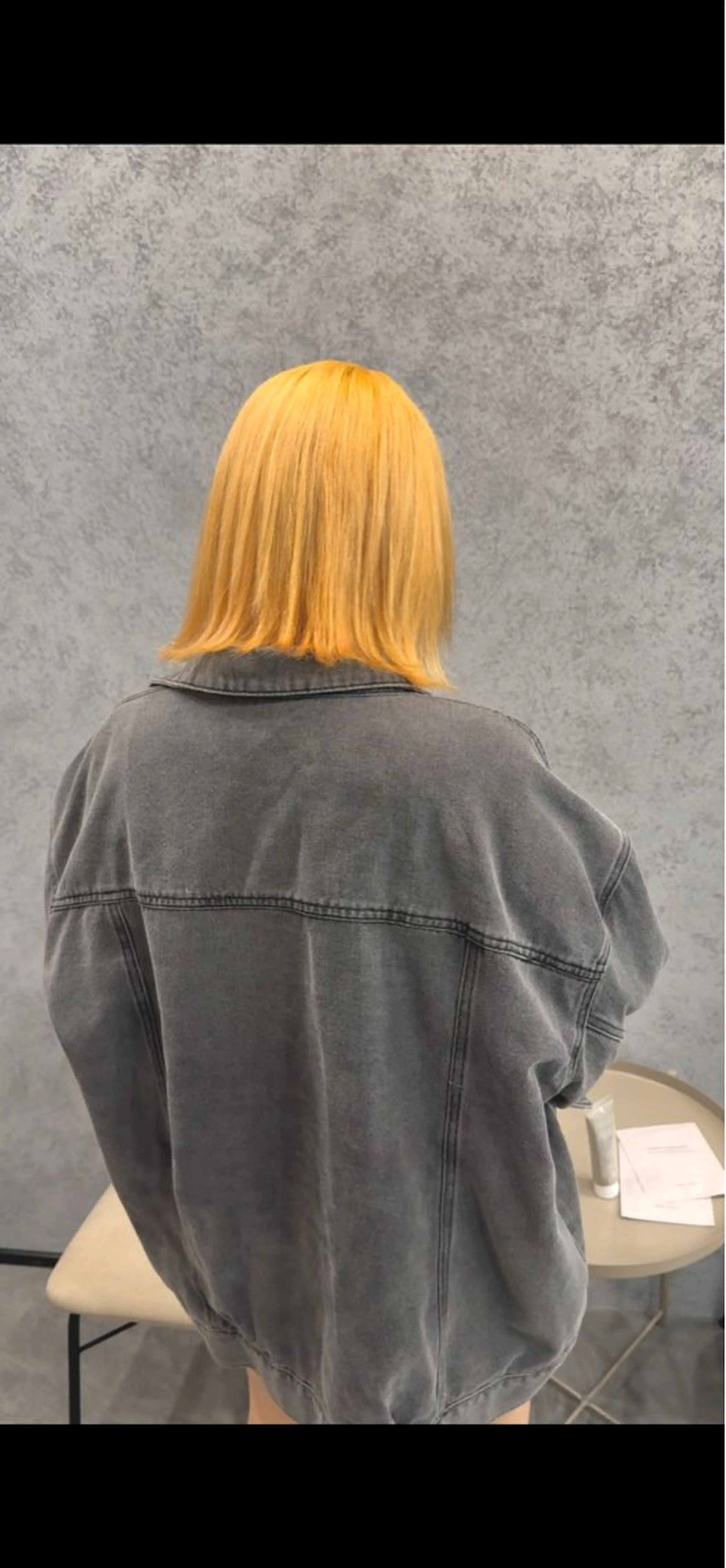 🌈minimo限定 🌈1ブリーチオンカラー＋カット+スタンダードトリートメント【Finch】の写真