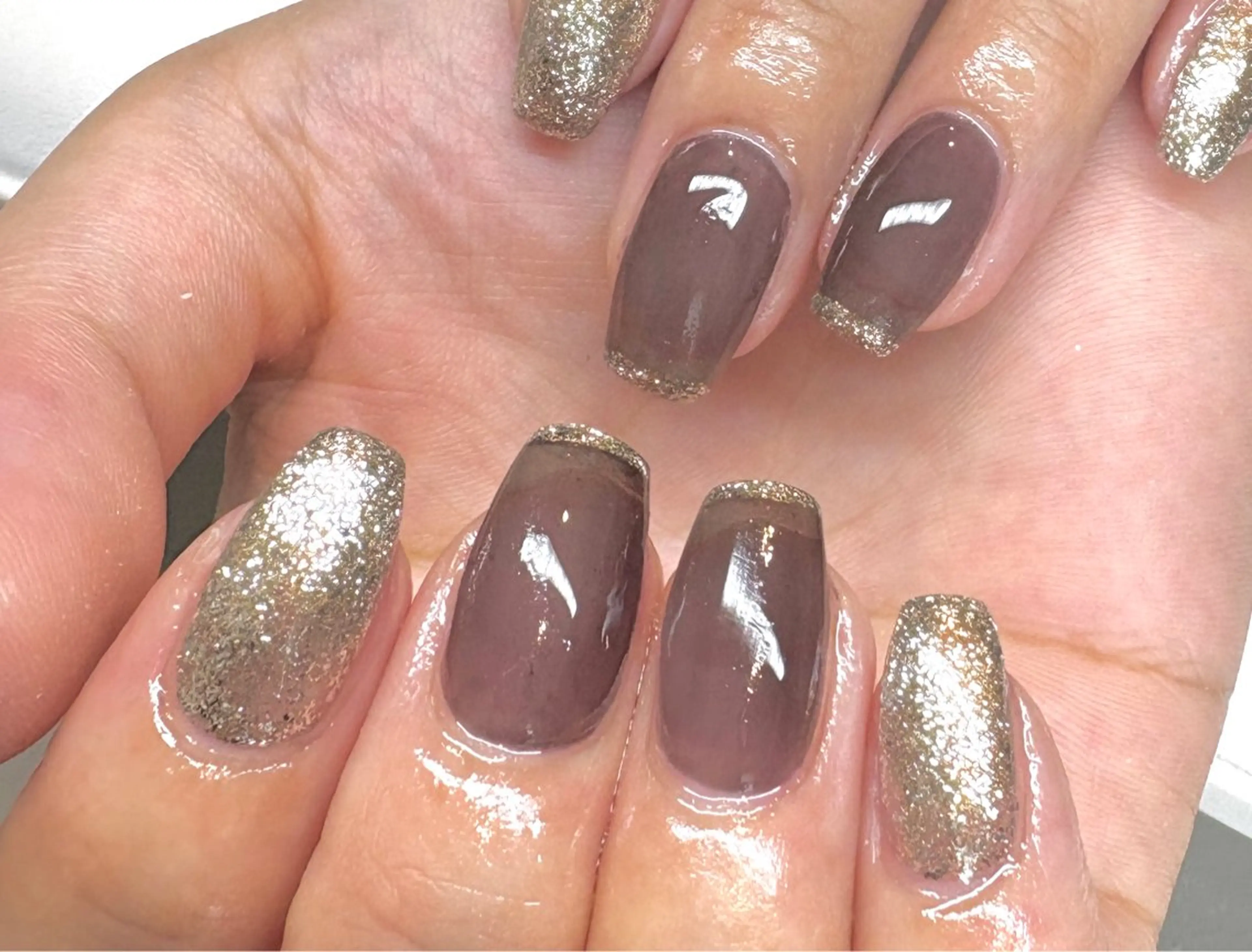 ネイル 長さ出し 持ち込み 春ネイル ハンドネイル N.style所属・Ｎ. styleのネイルデザイン