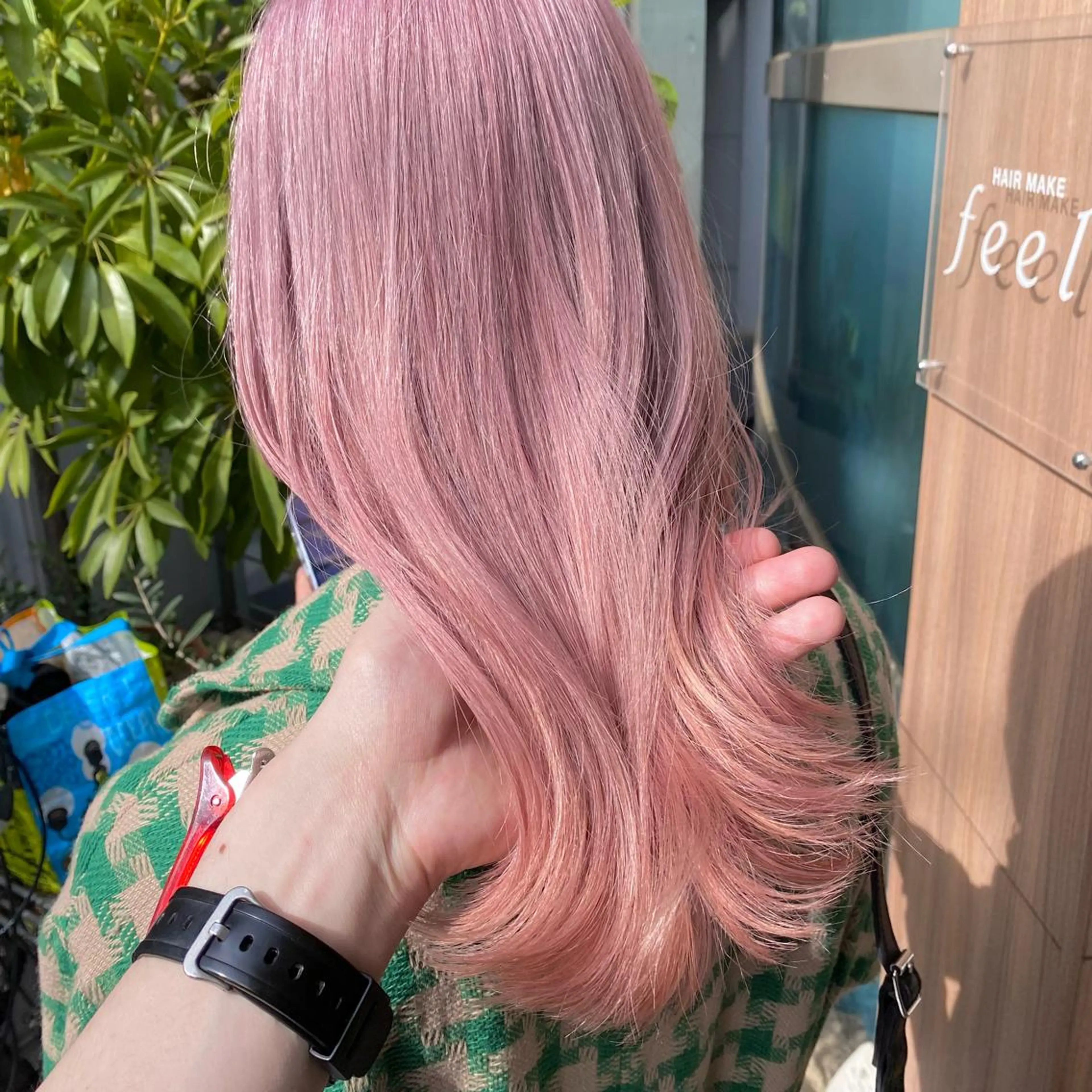 【ケアブリーチ使用💙】ご新規様限定🌟ダブルカラー+カット+olaplexトリートメント◎の写真