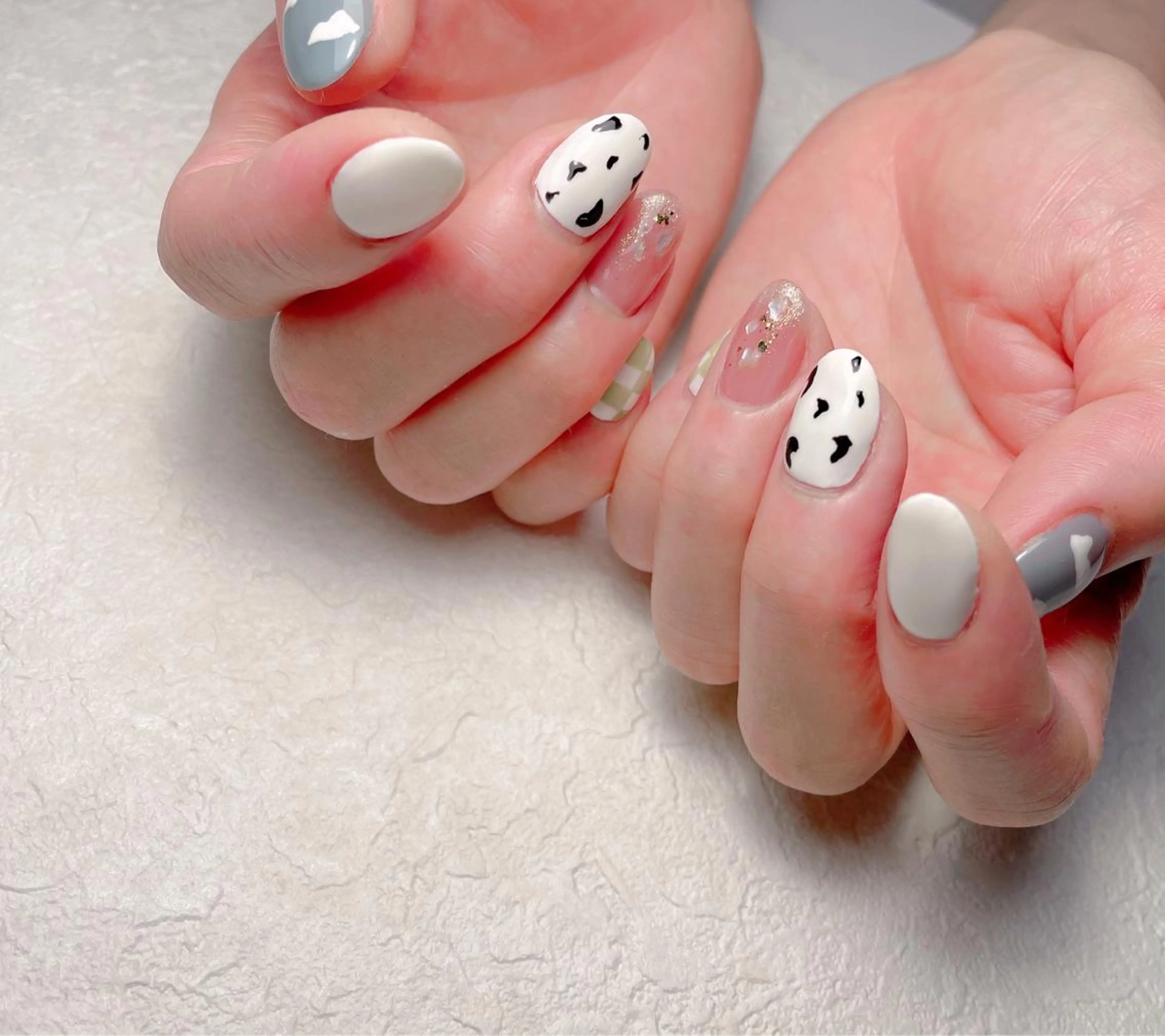 ネイル M🌷nail 長さだし専門店のネイルデザイン