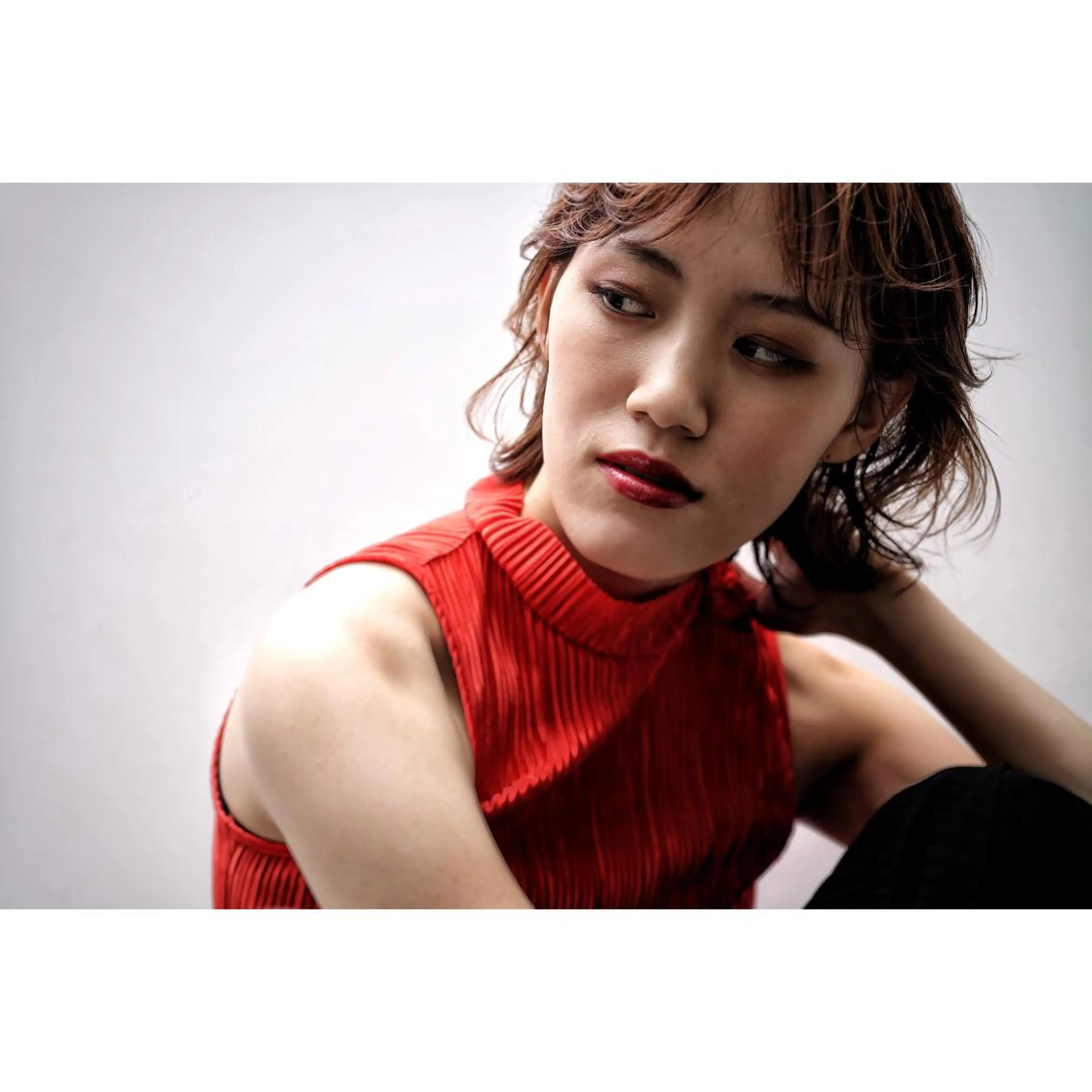 ショート ill.所属・ill［イル］大須 ダブルカラー髪質改善のヘアスタイル