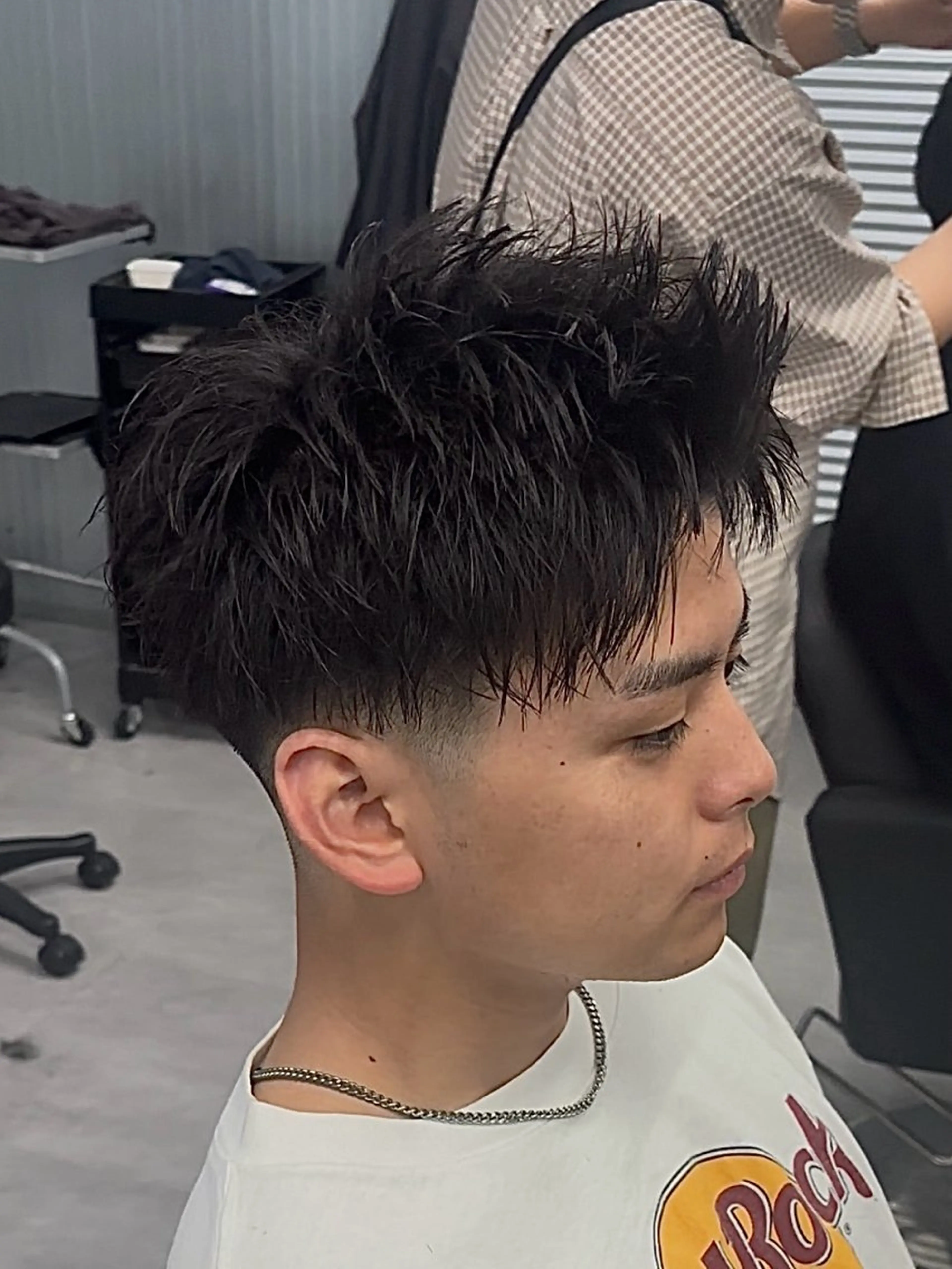 ショート メンズ メンズショート スパイキーショート ショートヘア カット 波巻き/ツイスパ/ 短髪/鈴木俊也のヘアスタイル