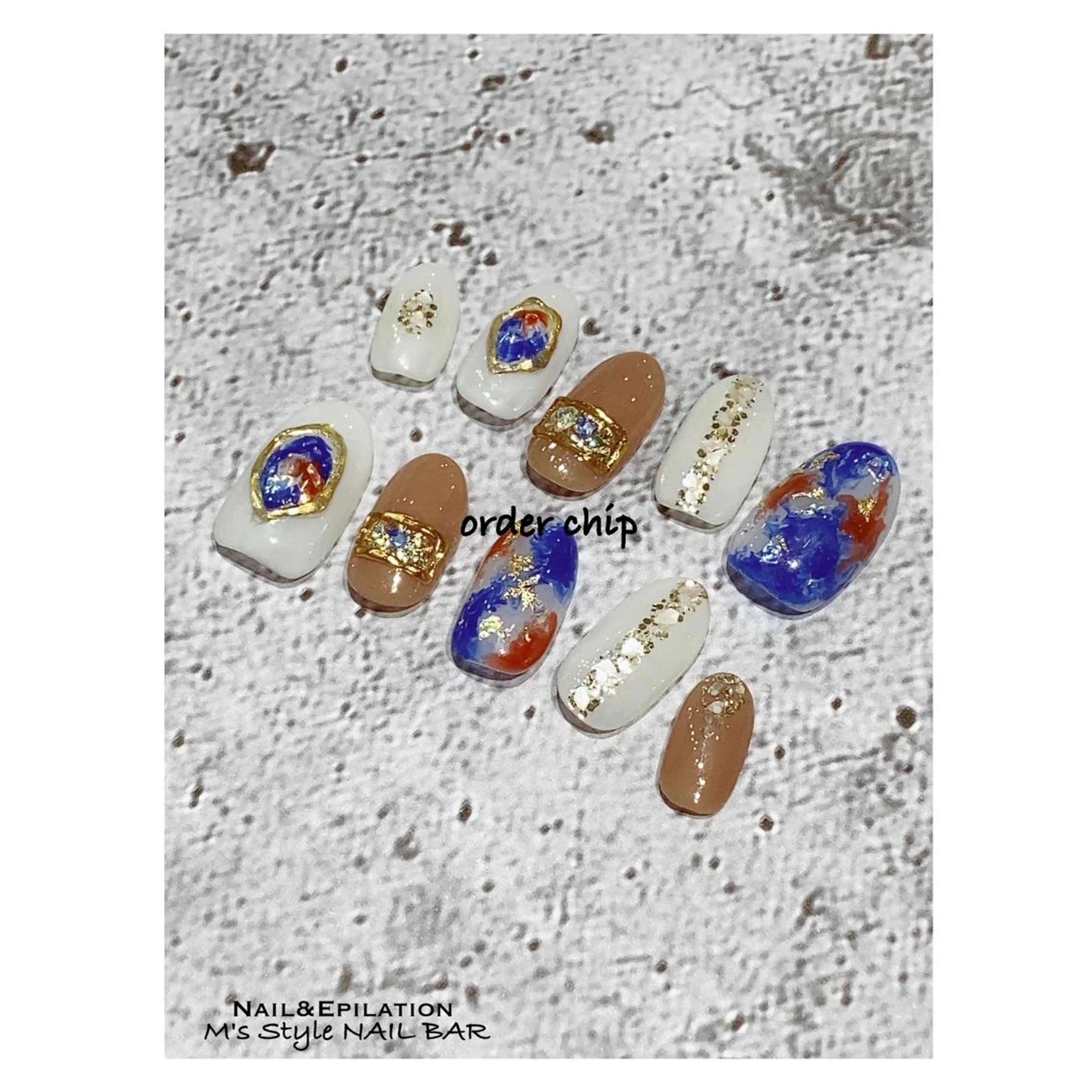 ネイル 成人式 韓国ネイル ロングネイル マグネットネイル ミディアムネイル ハンドネイル M's Style NAIL BARのエステ・リラクイメージ