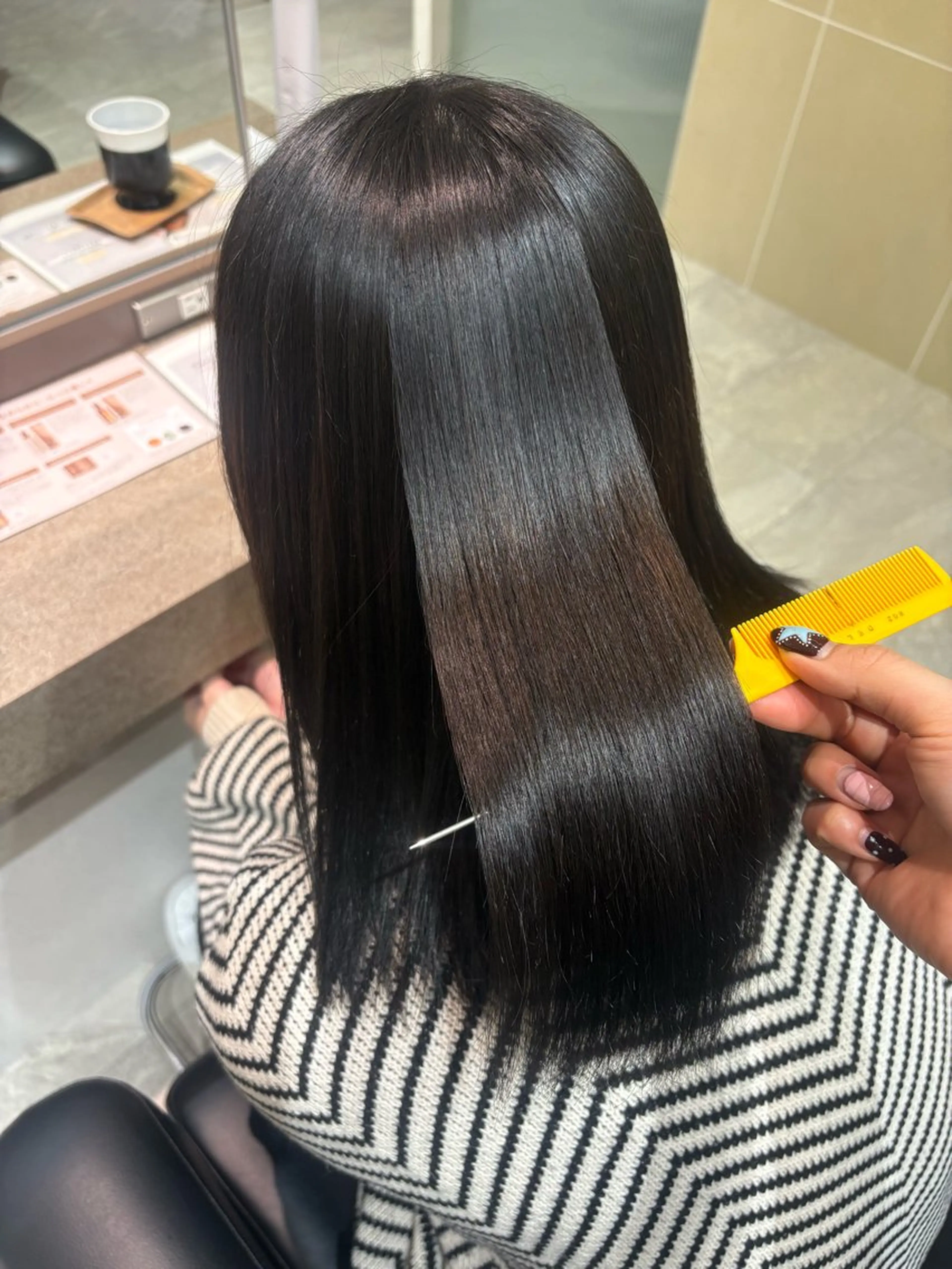 縮毛矯正👩🏻‍🦱＋トリートメント💫の写真