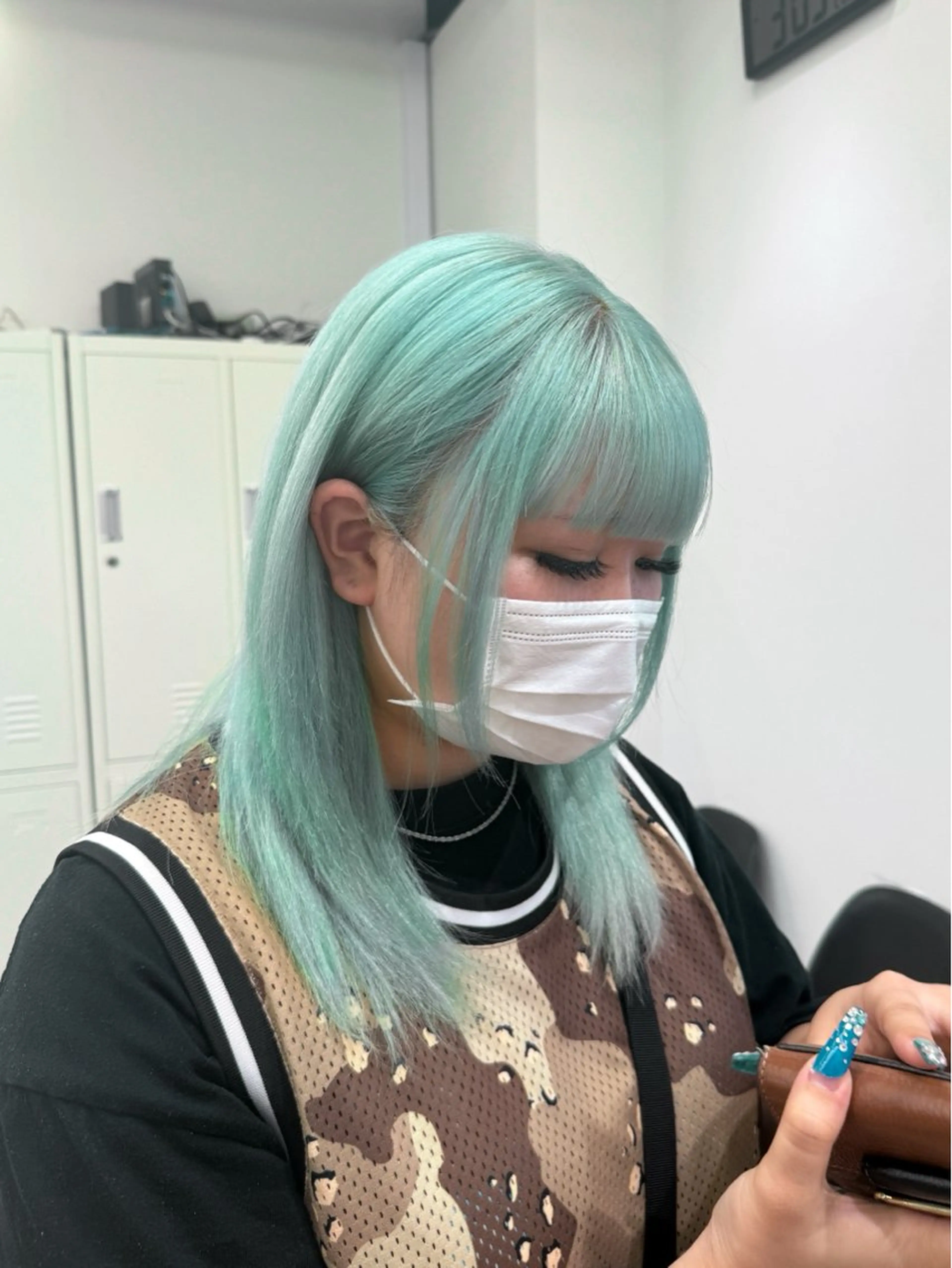 カラー ヘアカラー カット¥1100 / 𝙍𝙪𝙣𝙖⟡.のヘアスタイル