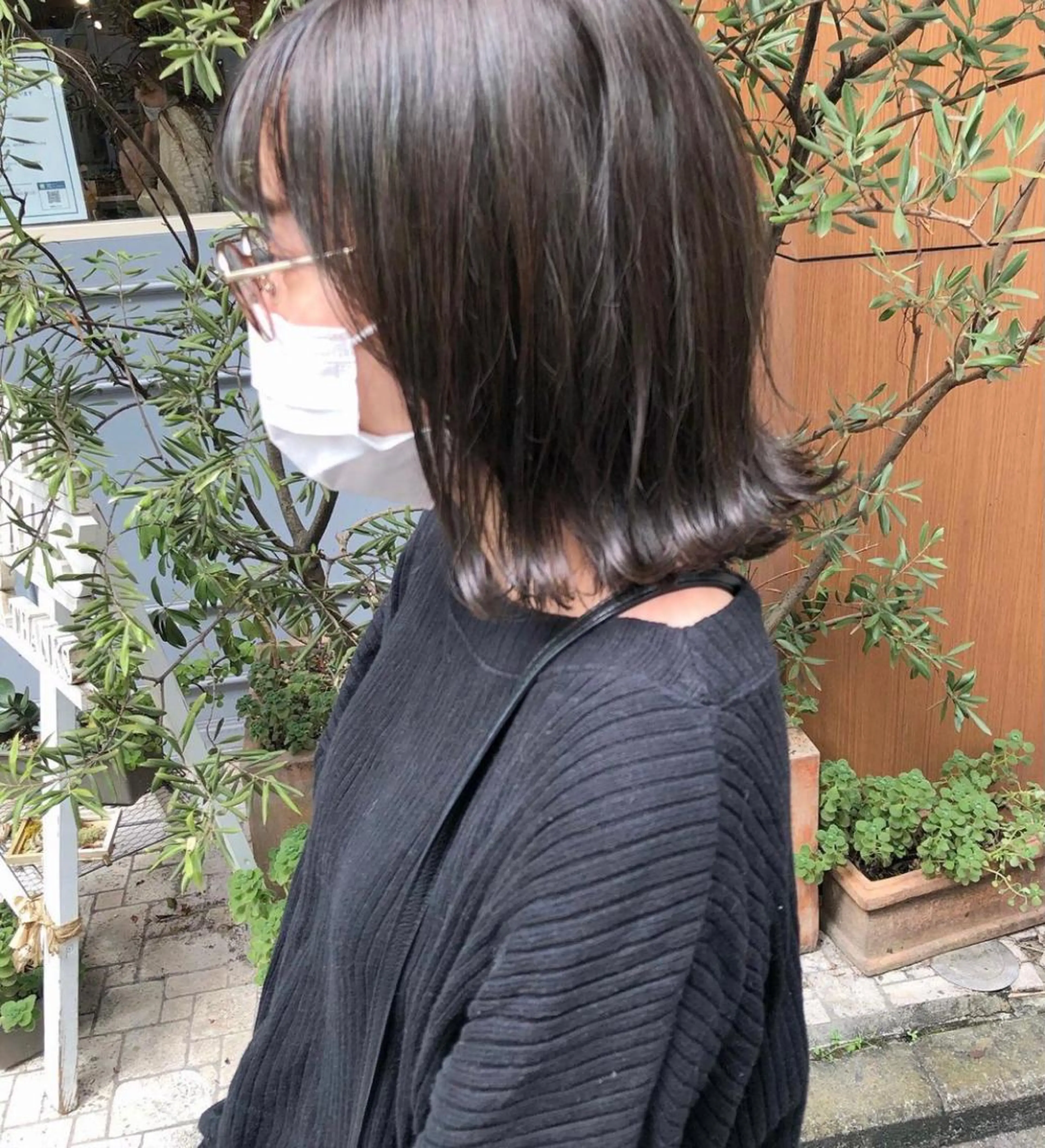 ミディアム カラー ショートボブ💗 ヤマネシオリのヘアスタイル