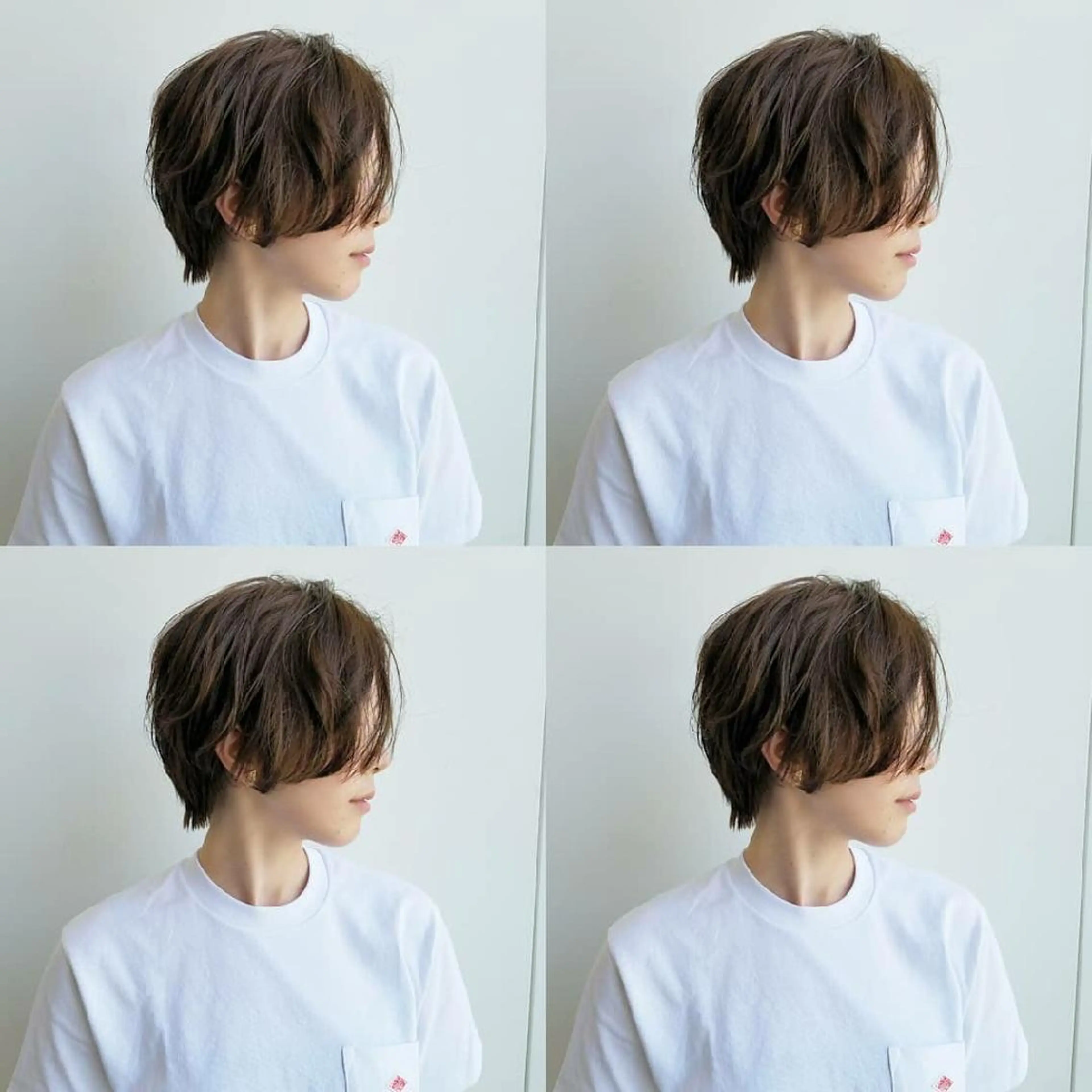 パーマ ショート カラー ショートヘア iplus✴ まつげ、眉毛、耳つぼのマツエク・マツパデザイン