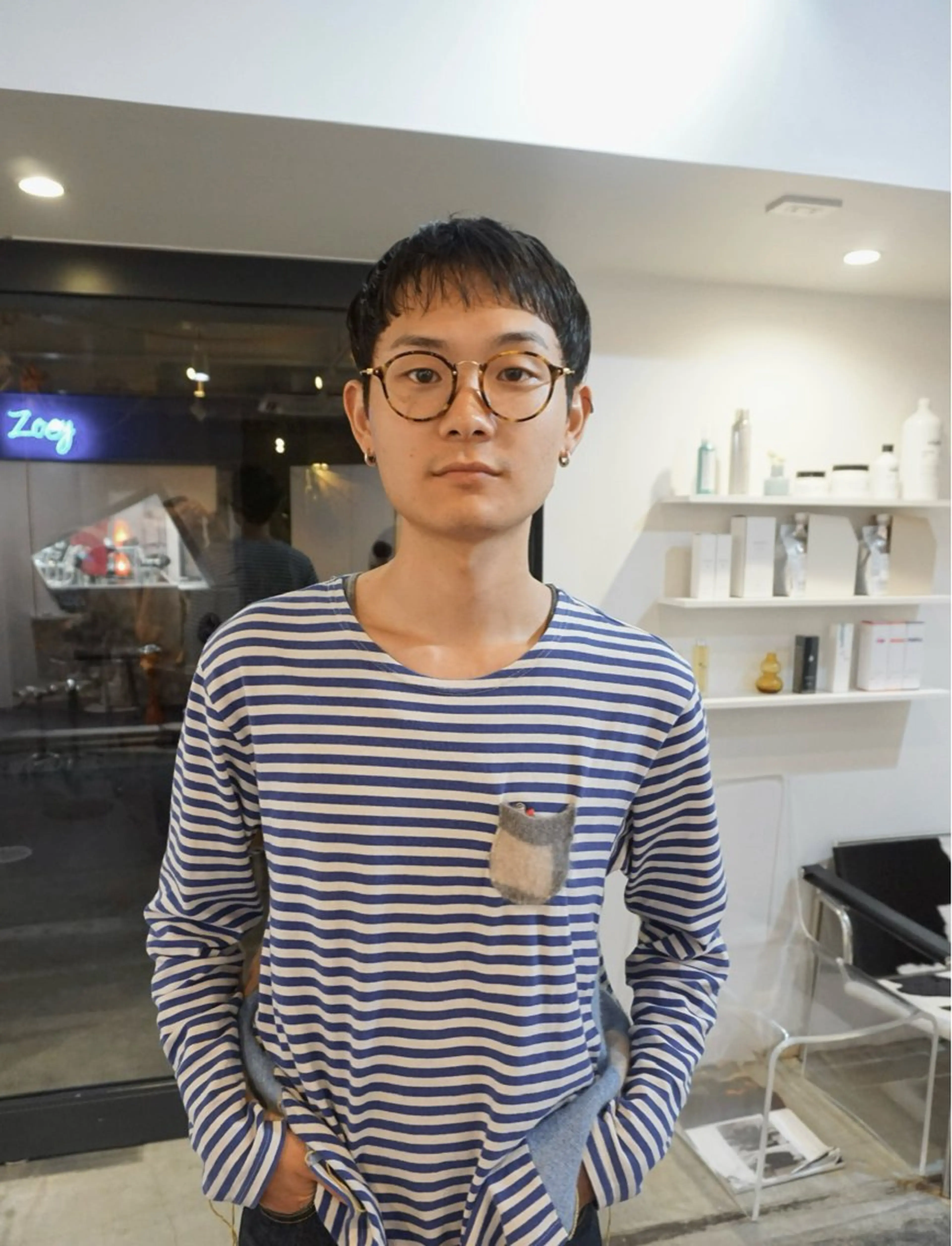 ショート メンズ カット ZOEY boyz所属・【zoey】 yuujii　パーマのヘアスタイル