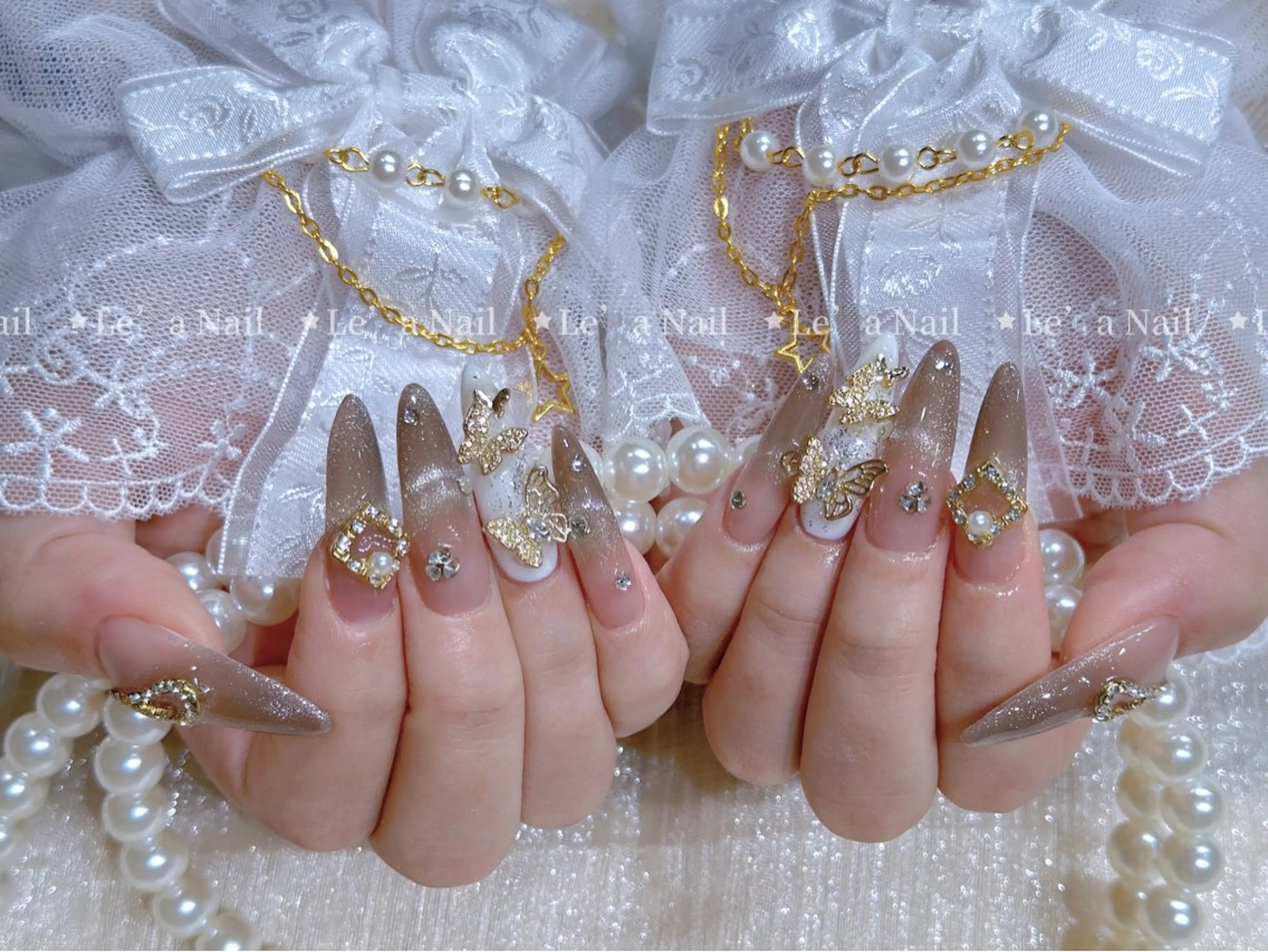 ネイル スカルプ専門 Lea  nailのネイルデザイン