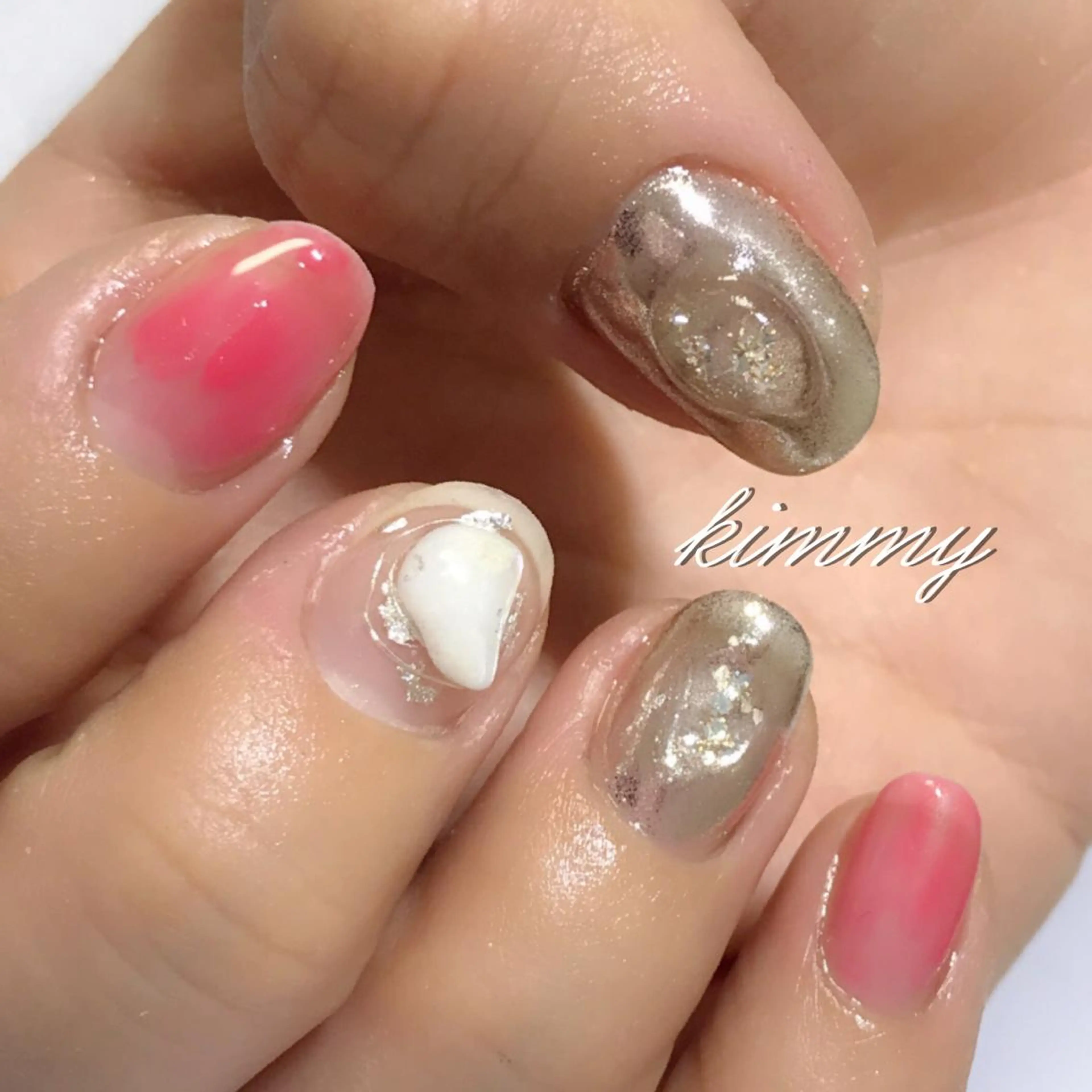 ネイル ハンドネイル kimmy nailsのネイルデザイン