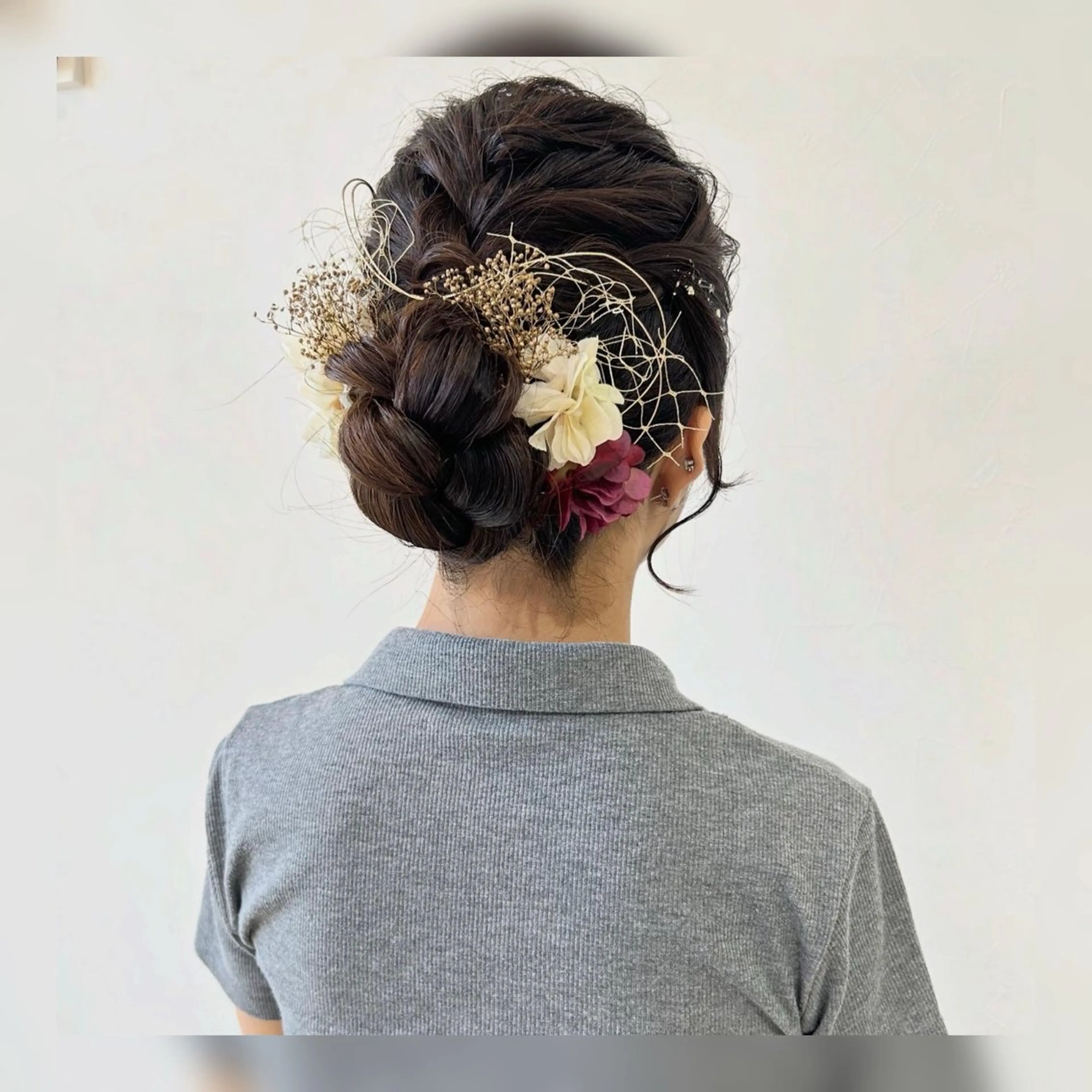 ロング ヘアセット お子様と美容室🧸 HidamaRi絢菜のヘアスタイル