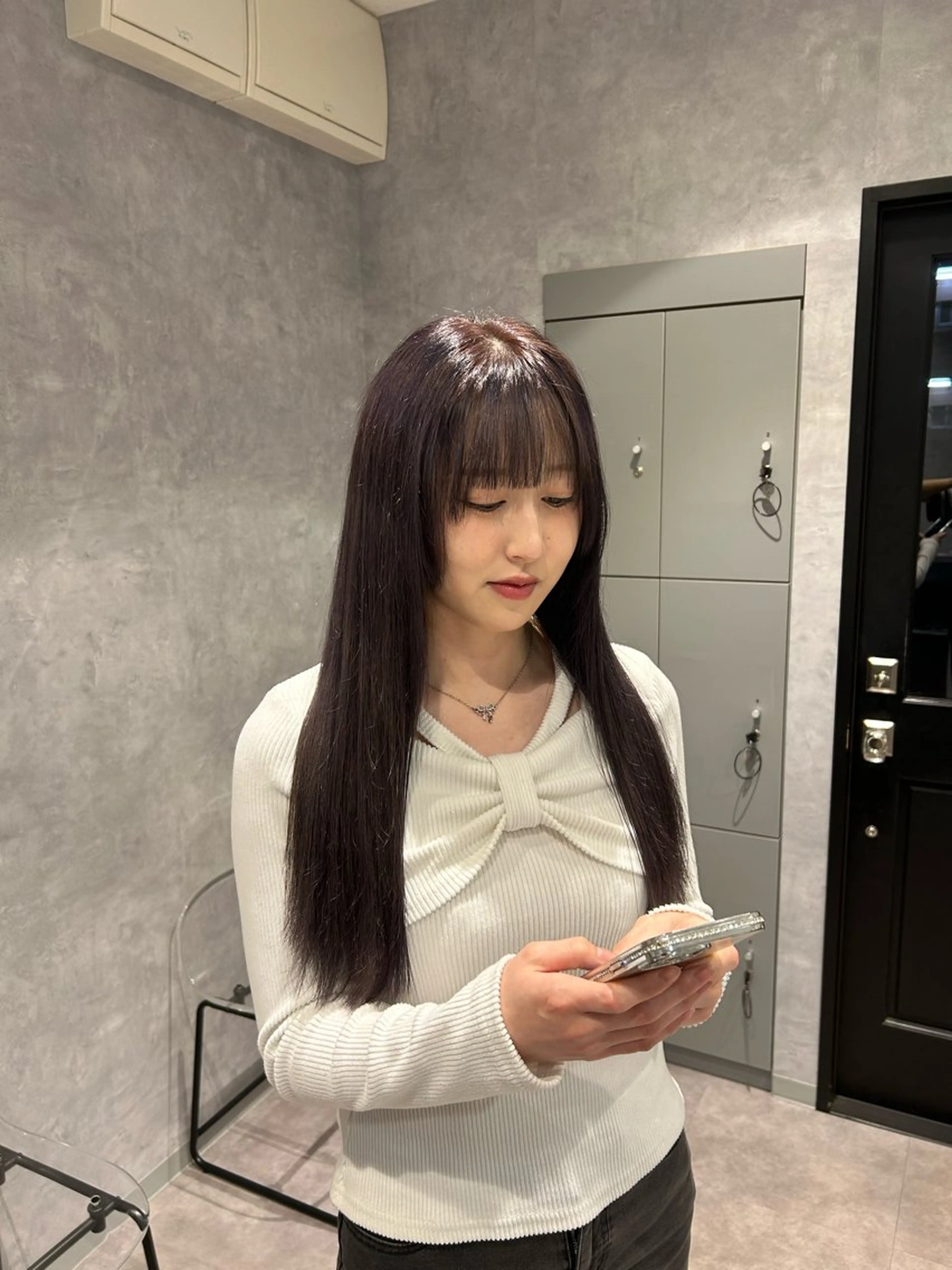 カラー バイオレットカラー HEDI所属・⭐️HEDI YUKI⭐️のヘアスタイル