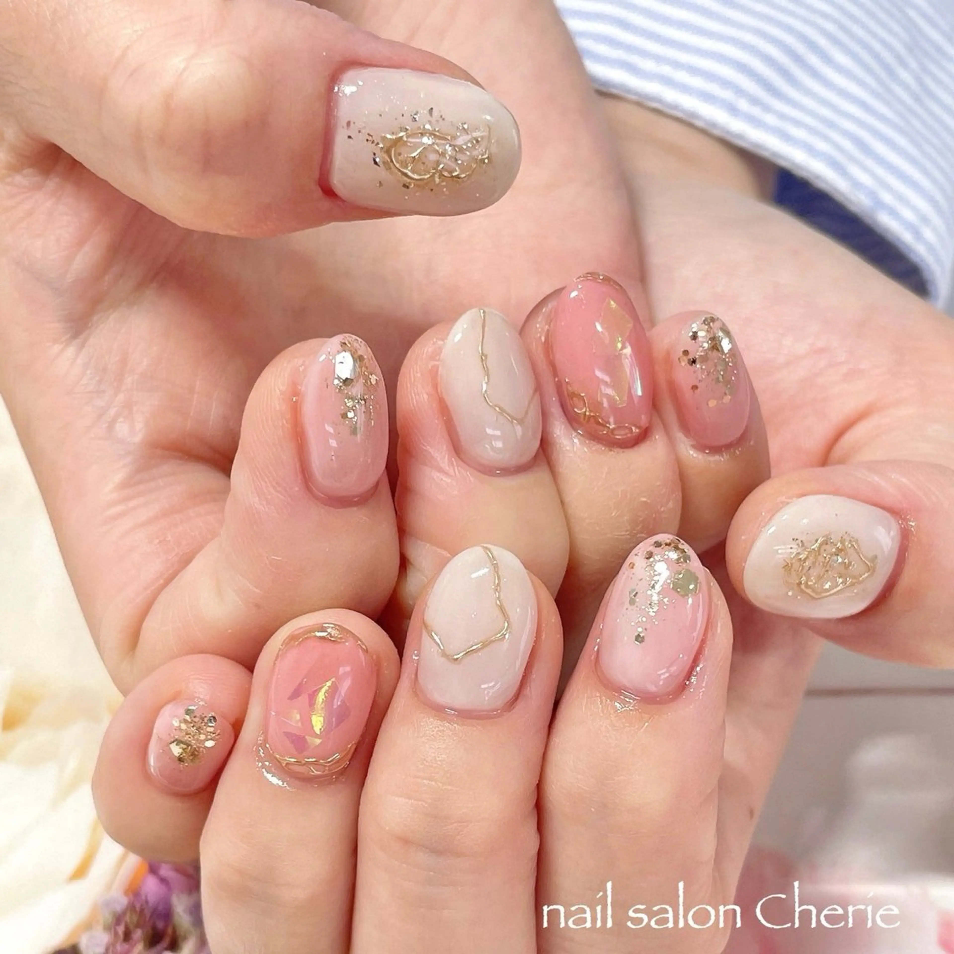 ネイル ハンドネイル nail salon Cherie ネイルサロン シェリー所属・nail salon Cherieのネイルデザイン
