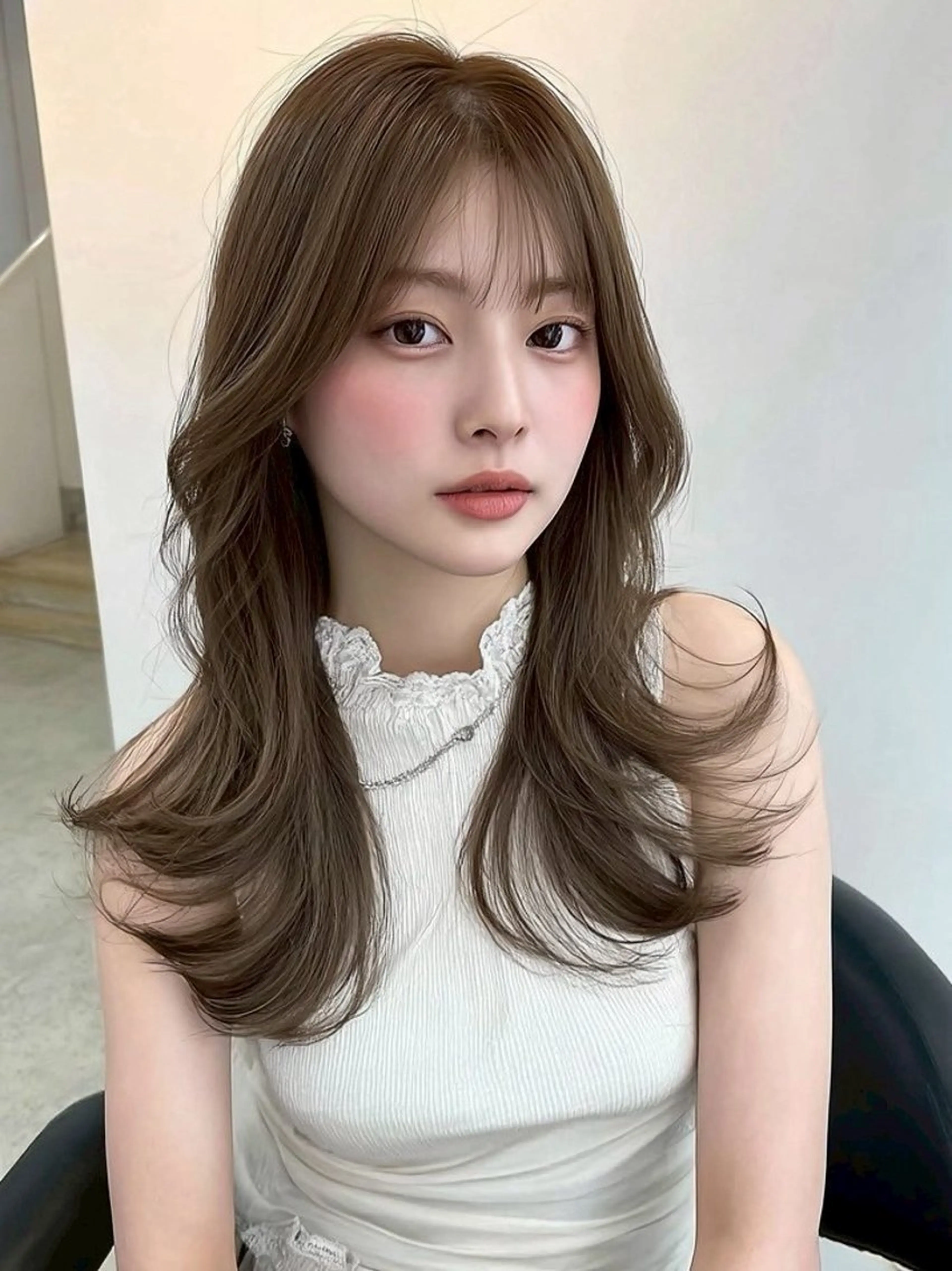 ロング カット アイブロウリフト/ 美髪/maho🌸のヘアスタイル