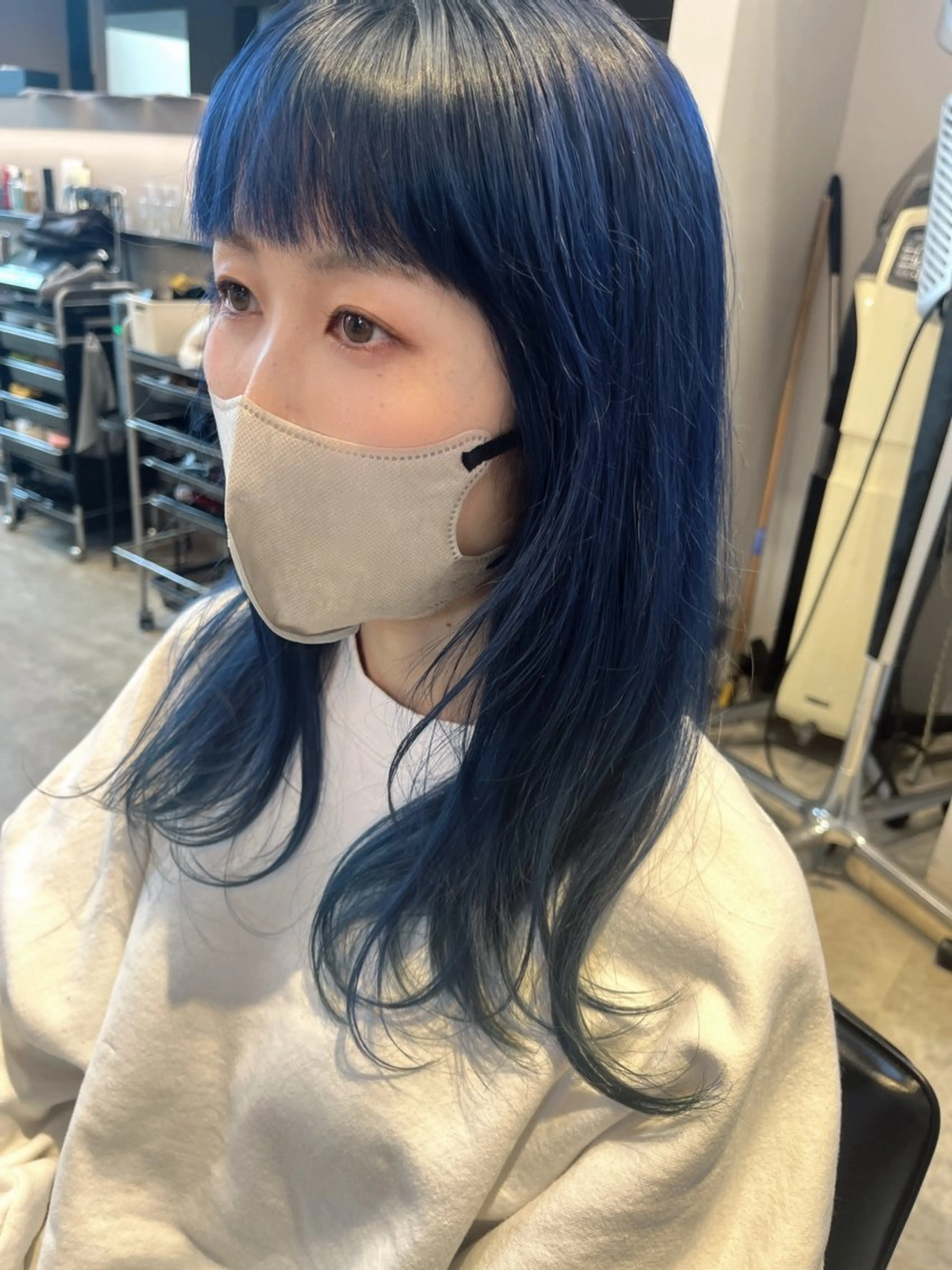 セミロング 垢抜け/イメチェン color🦩ちあきのヘアスタイル