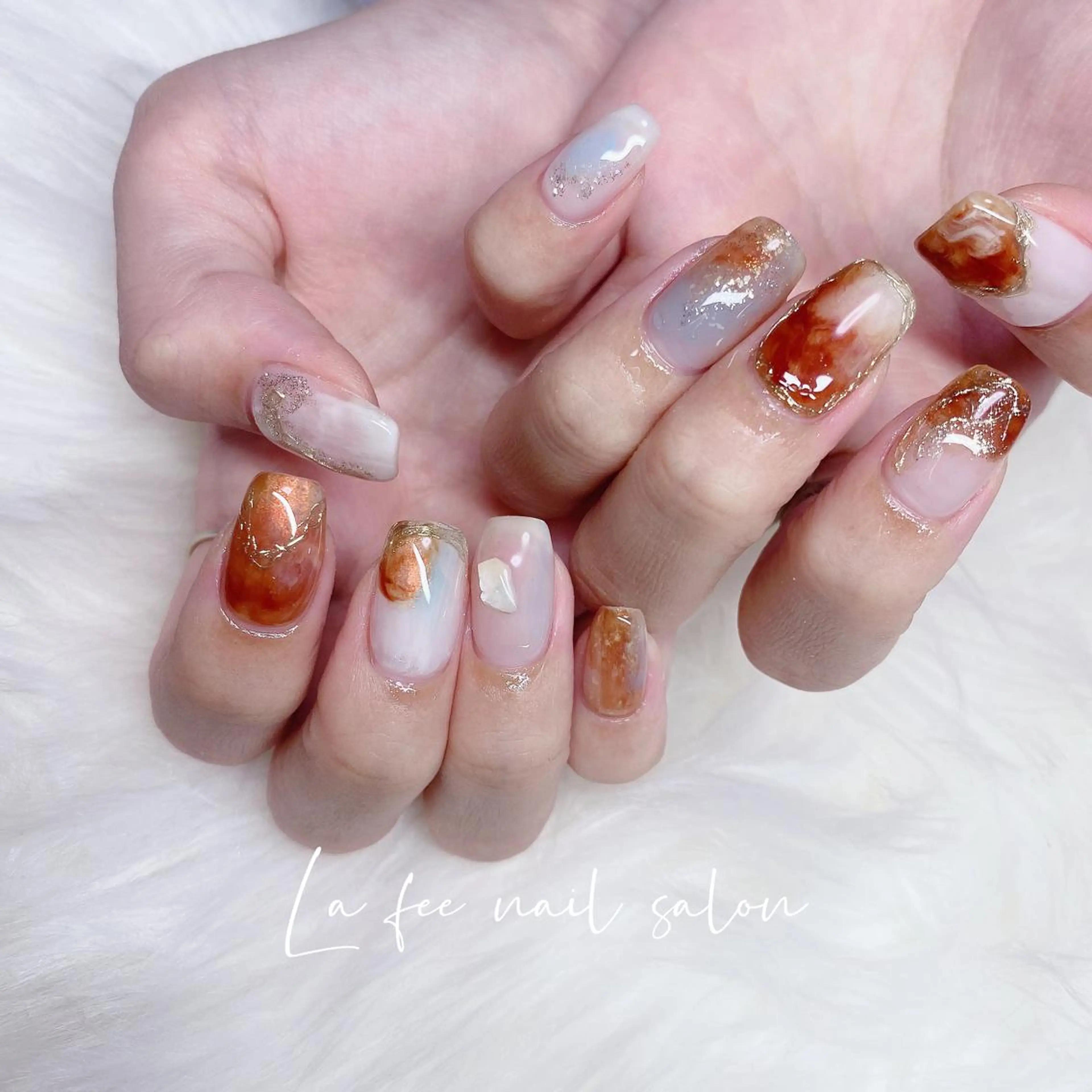 ネイル ハンドネイル ハンドケア La feeのネイルデザイン