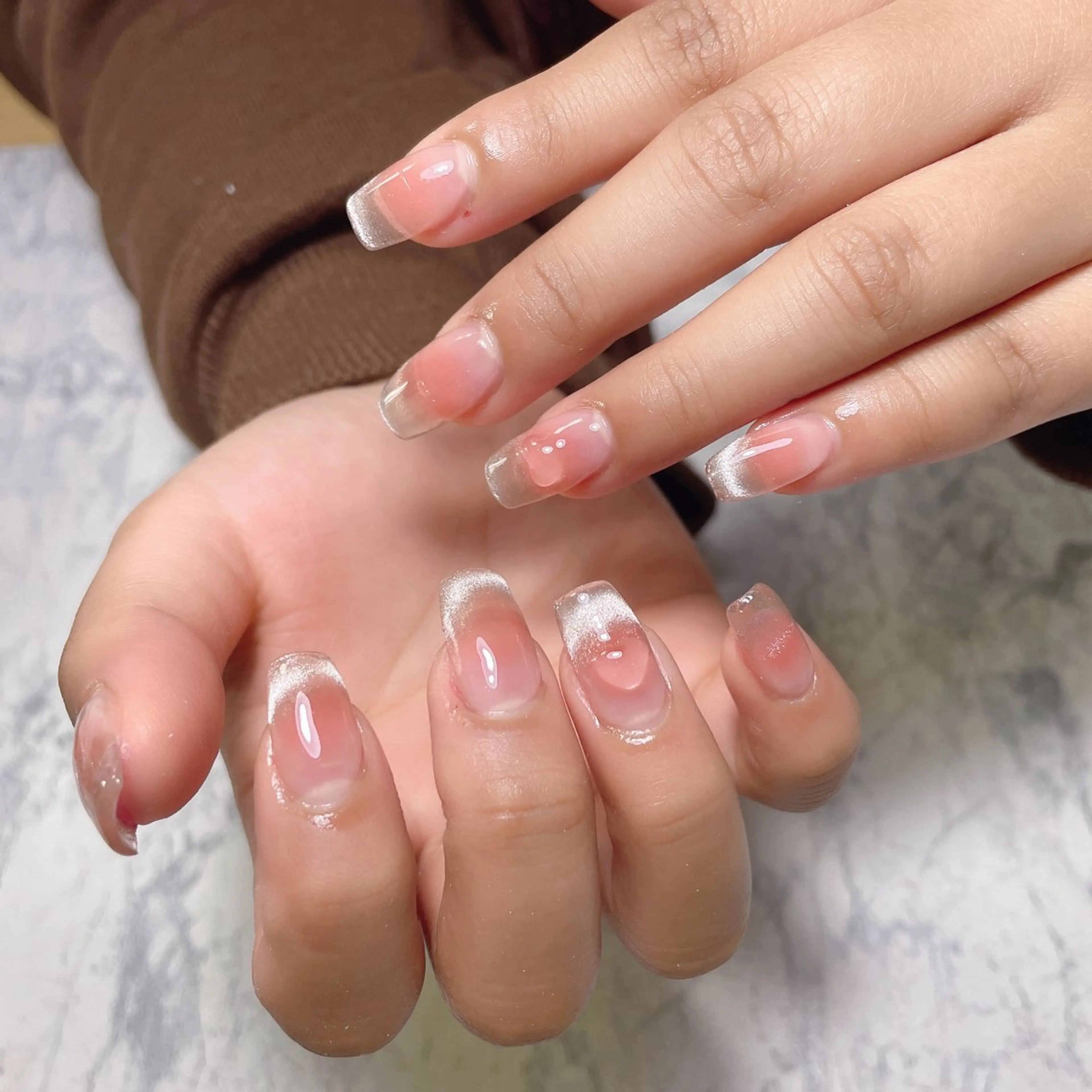 チップ、ジェルスカルプ長さ出しシンプルコース、マグネットコース　アート4本まで、キルティング,3D,,NG.の写真