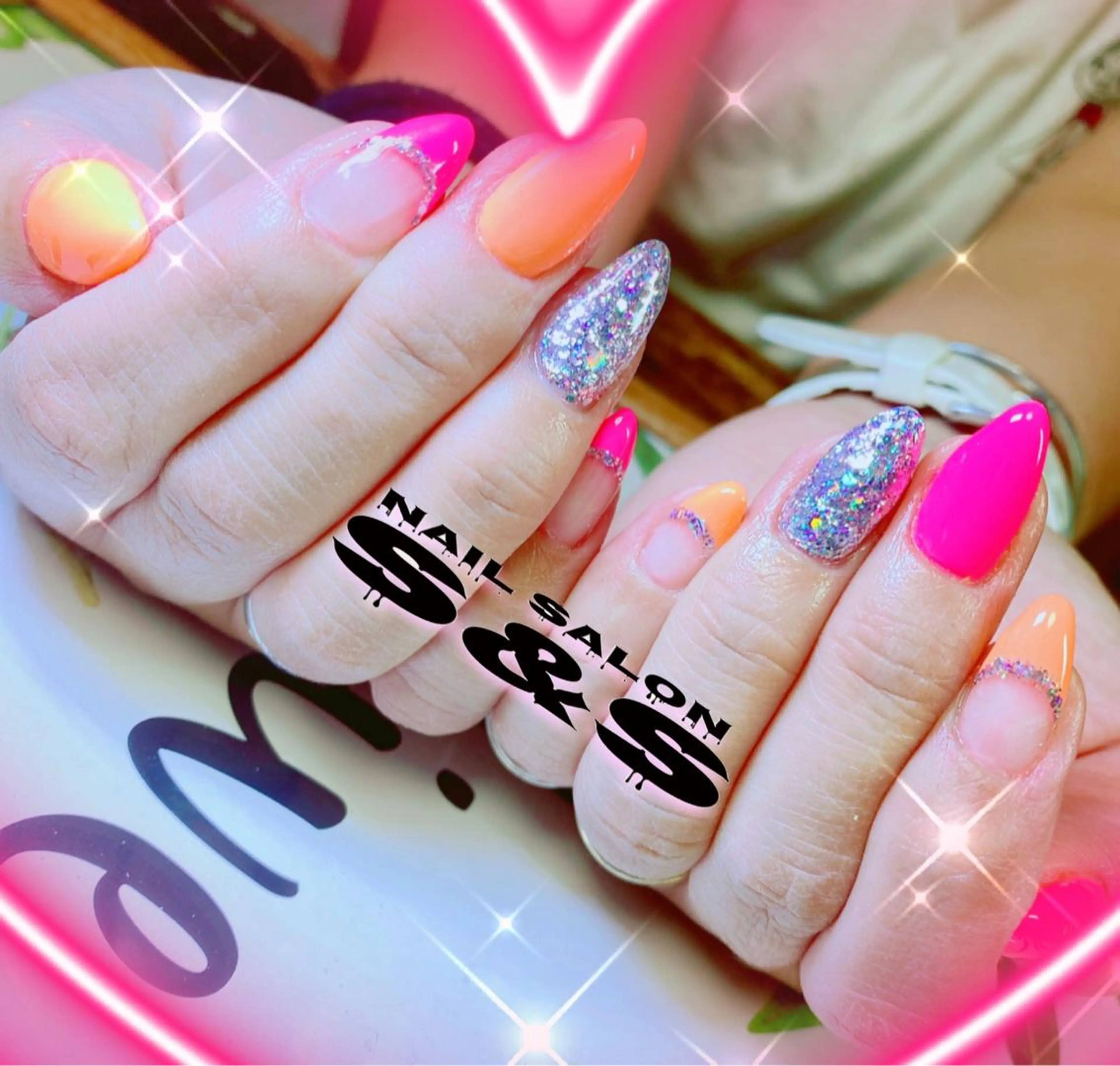 ネイル 長さ出し メンズネイル 持ち込み スカルプネイル S&S 村田小百合のネイルデザイン