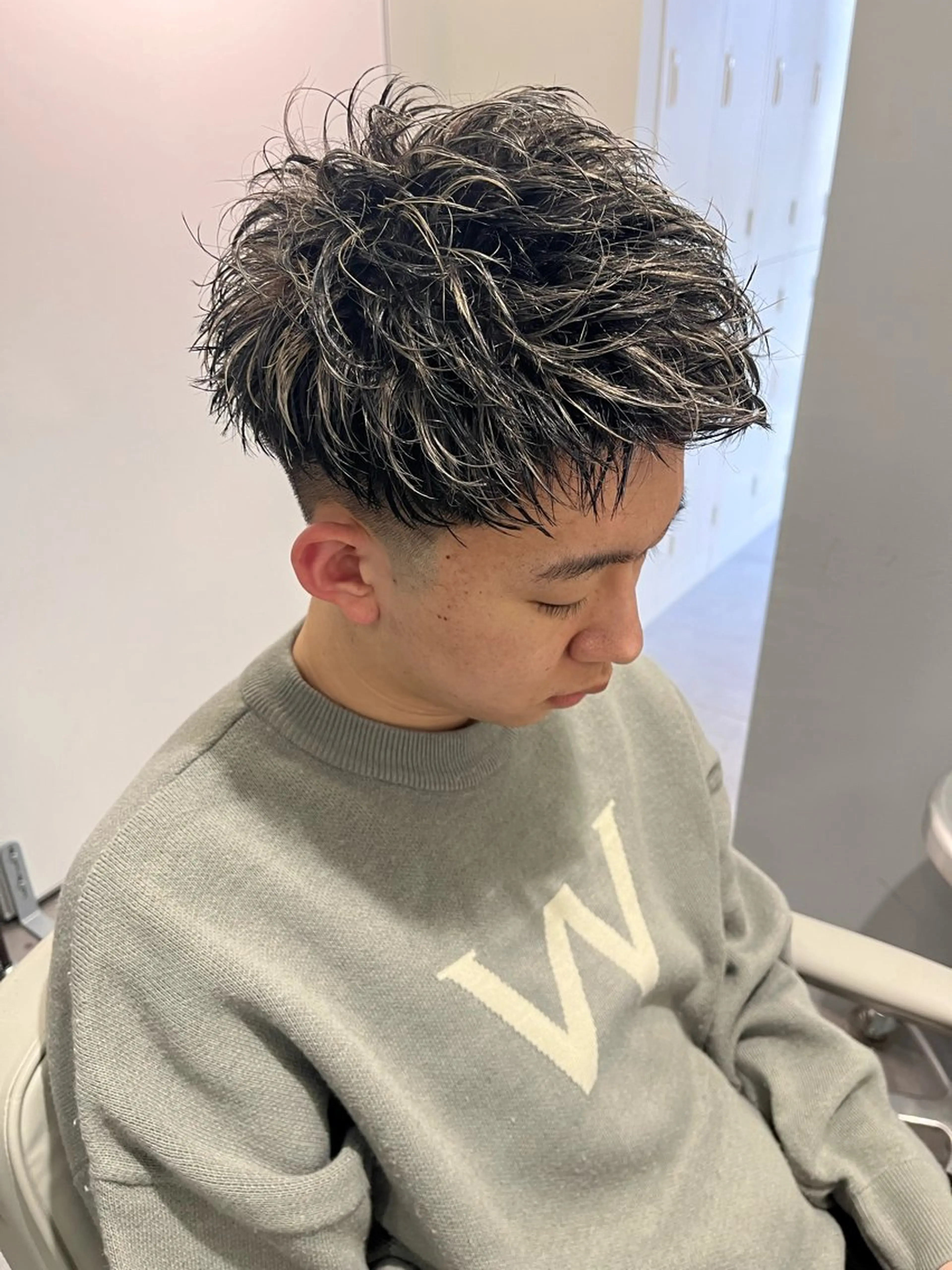 ショート カラー メンズ Bond Story white所属・【メンズ特化】 メンズパーマ/雄斗のヘアスタイル