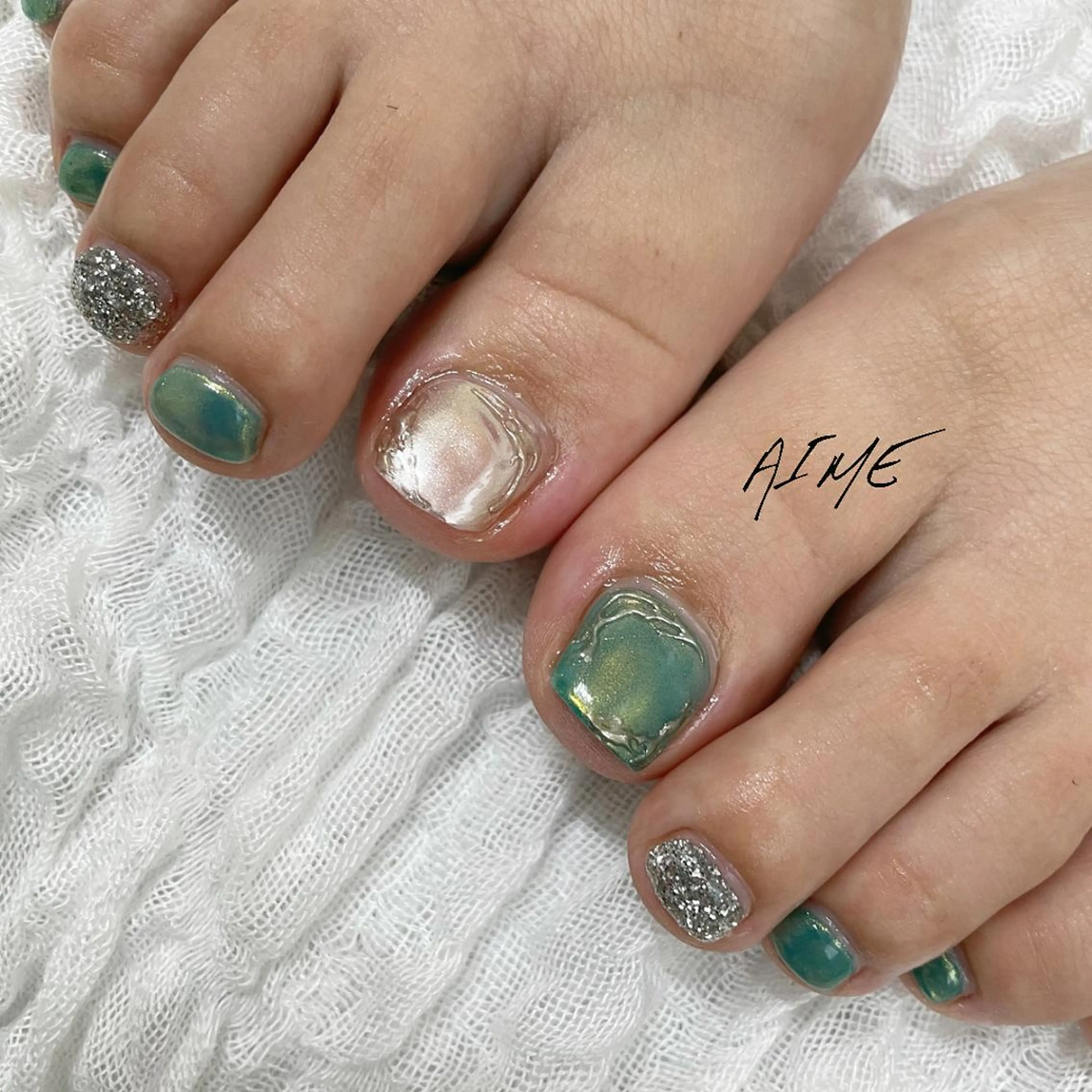 ネイル フットネイル AIME （momo）のネイルデザイン