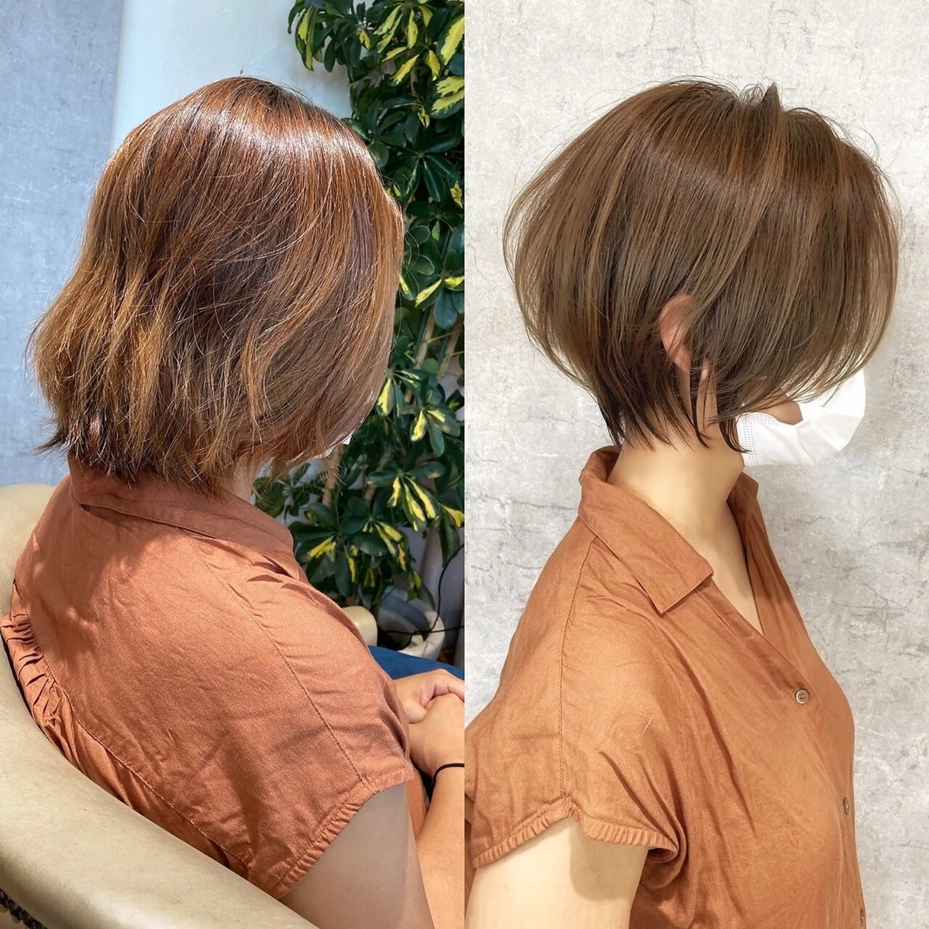 ショート カラー カット ヘアカラー 🫧安野祥華 銀座大人ショート🫧のヘアスタイル