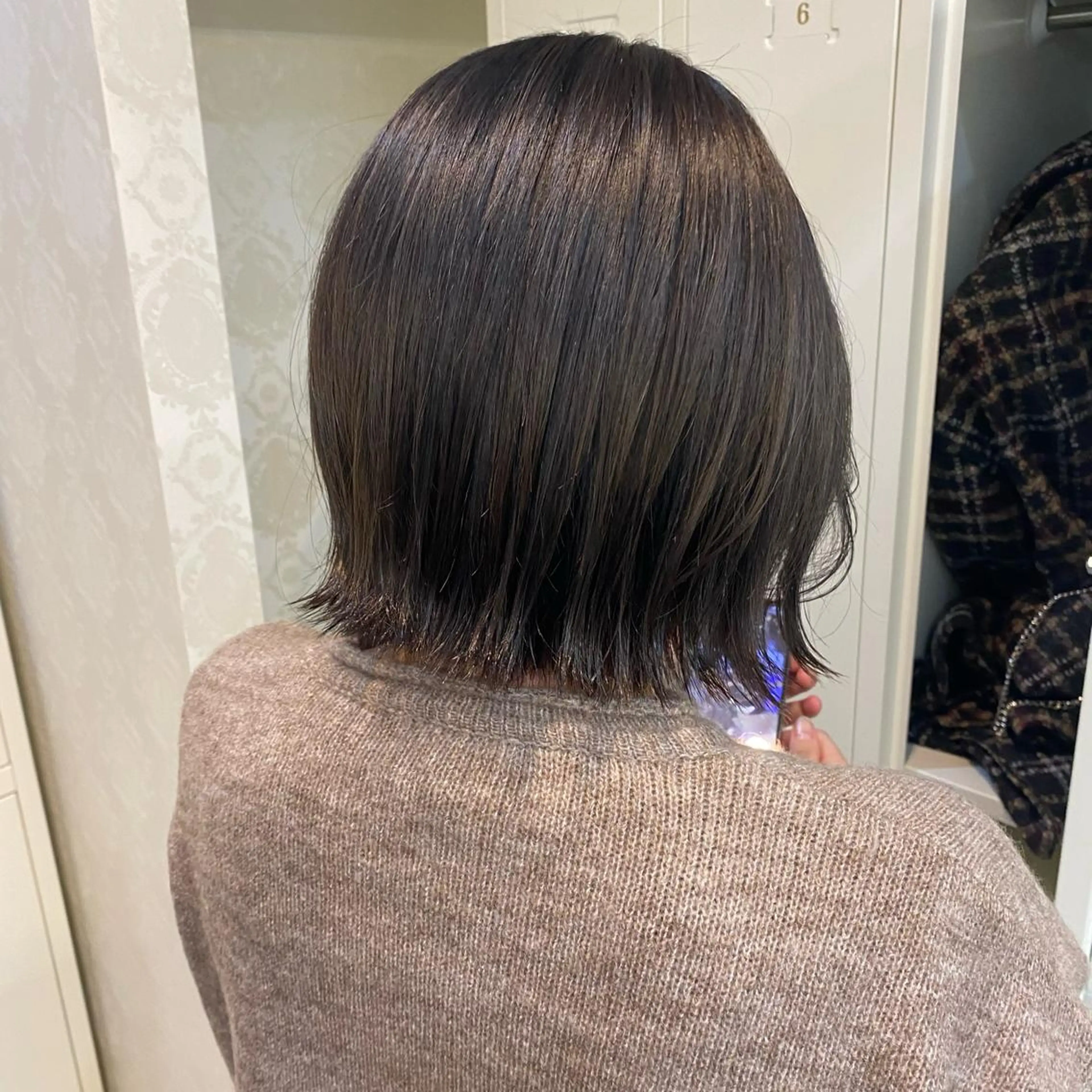 ショート 切りっぱなしボブ ショートボブ ボブ 似合わせカット ショートヘア カット ヘアカラー トリートメント ココロ☀️ CLUTCH天王寺店のヘアスタイル