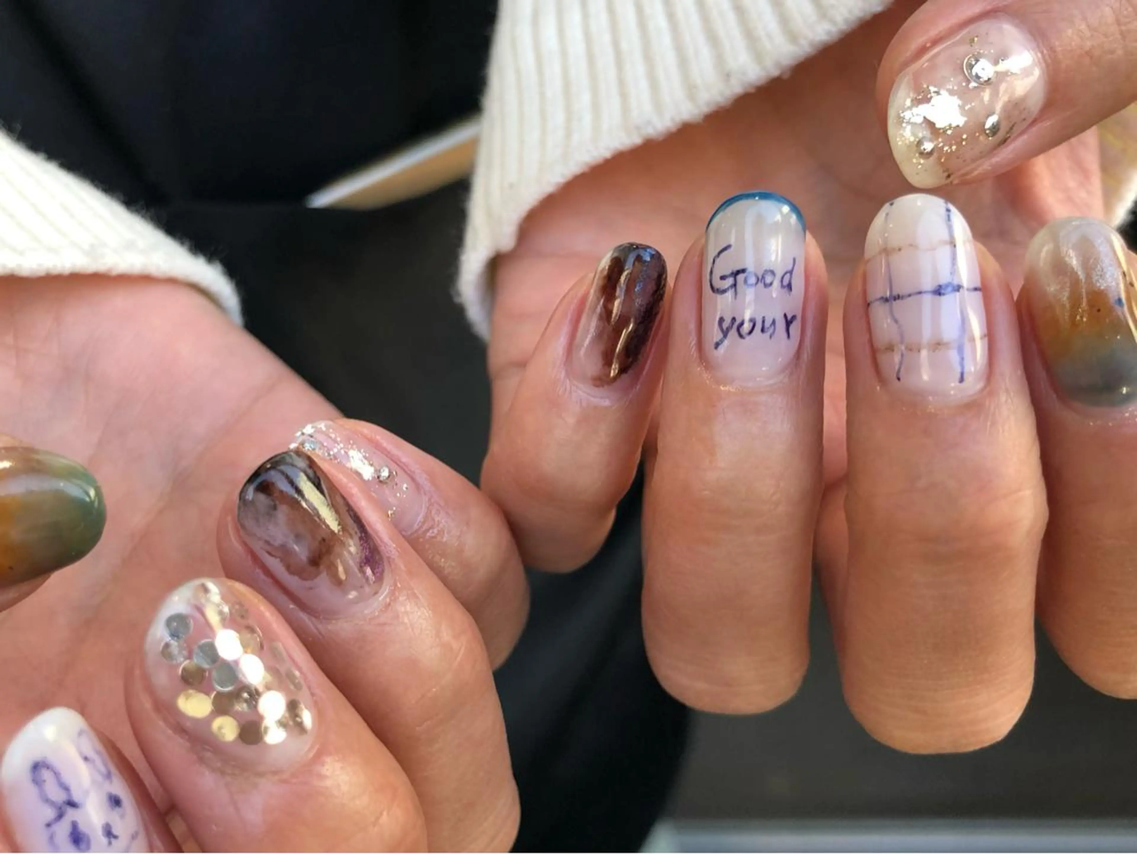 ネイル ハンドネイル COELm所属・COELm🌙 /ネイル着付けのネイルデザイン