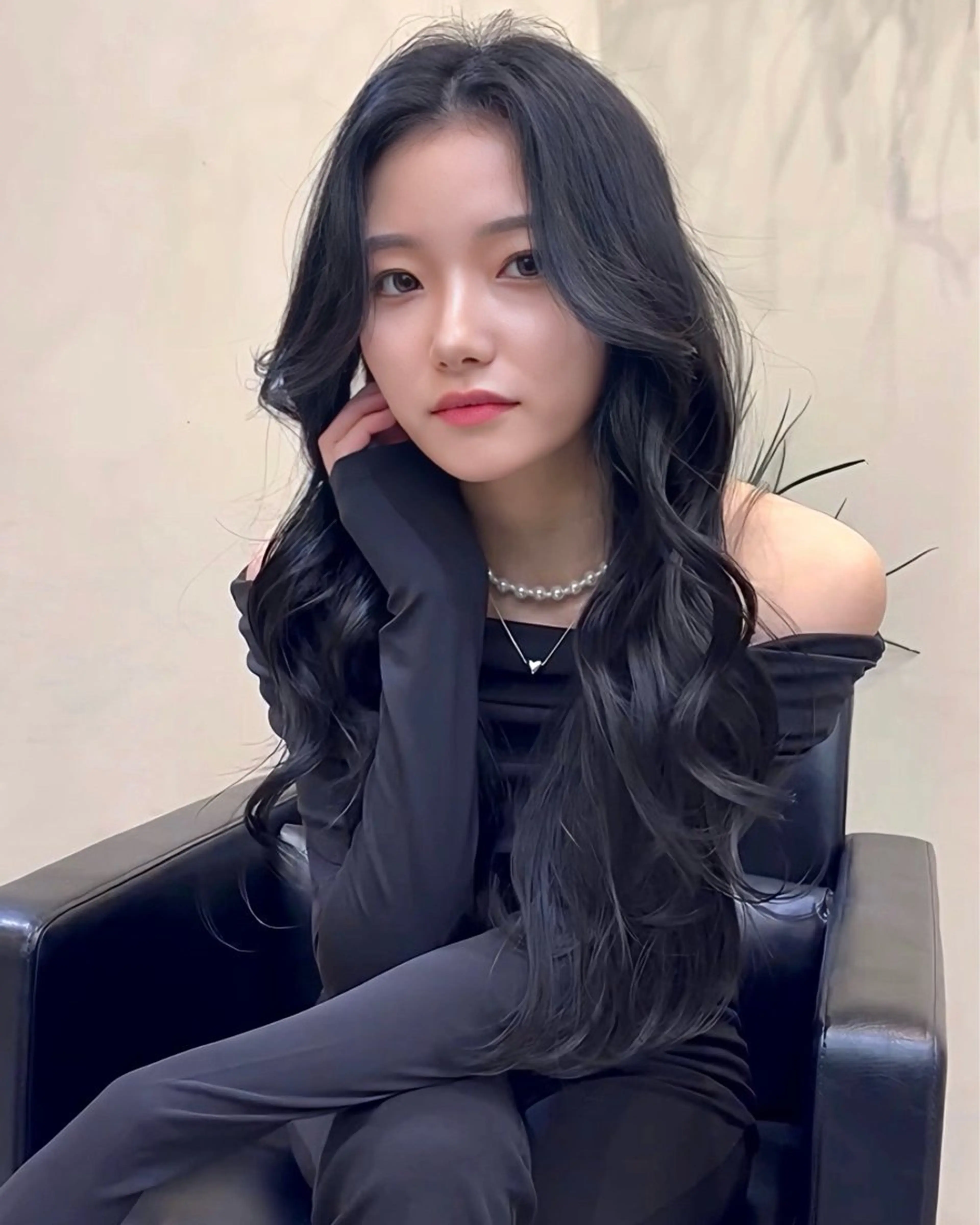 ロング 韓国風ヘア ダメージレス美容師 🌱水島侑理のヘアスタイル