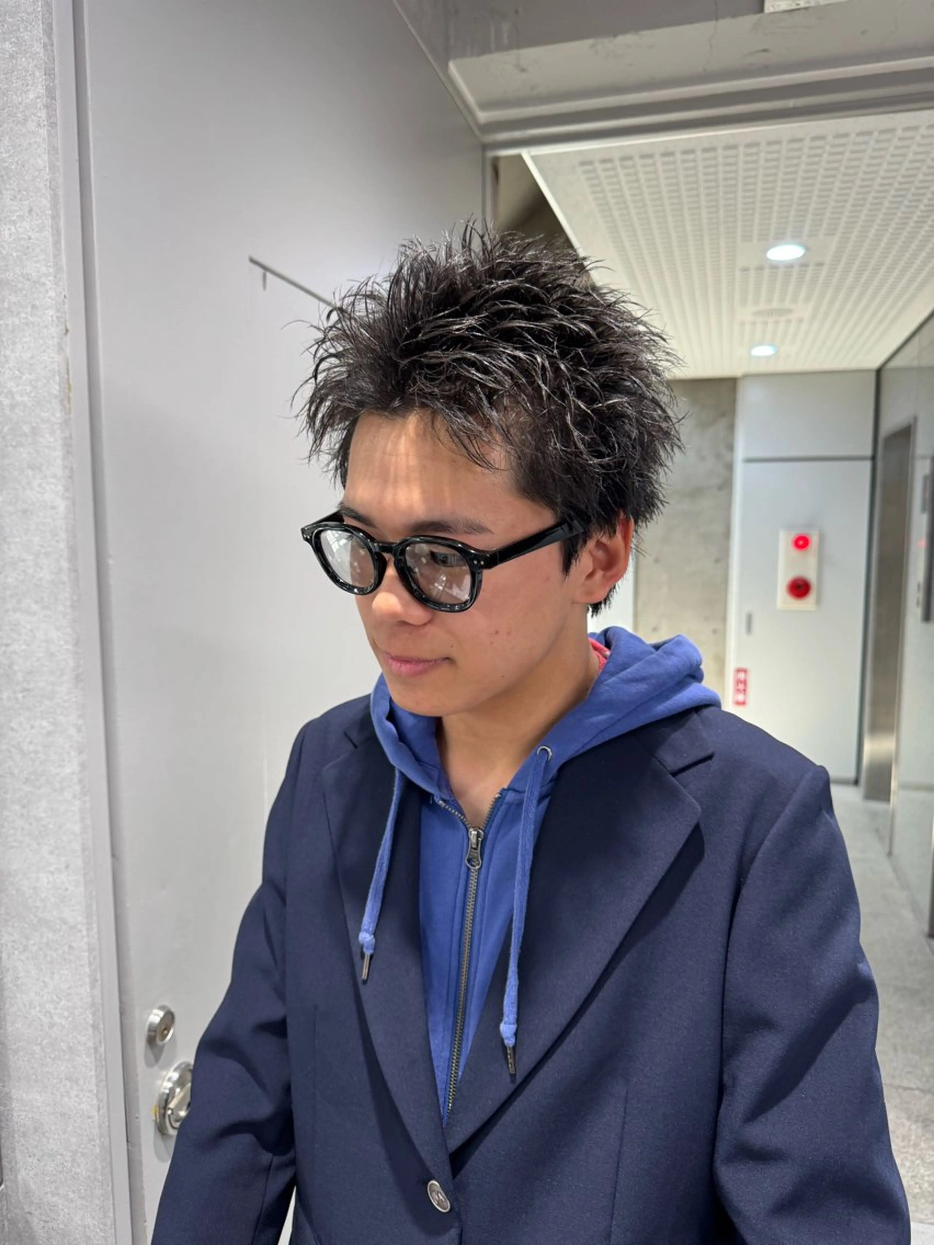 ショート メンズ クラシックスタイル 💈鈴木洵誠のヘアスタイル