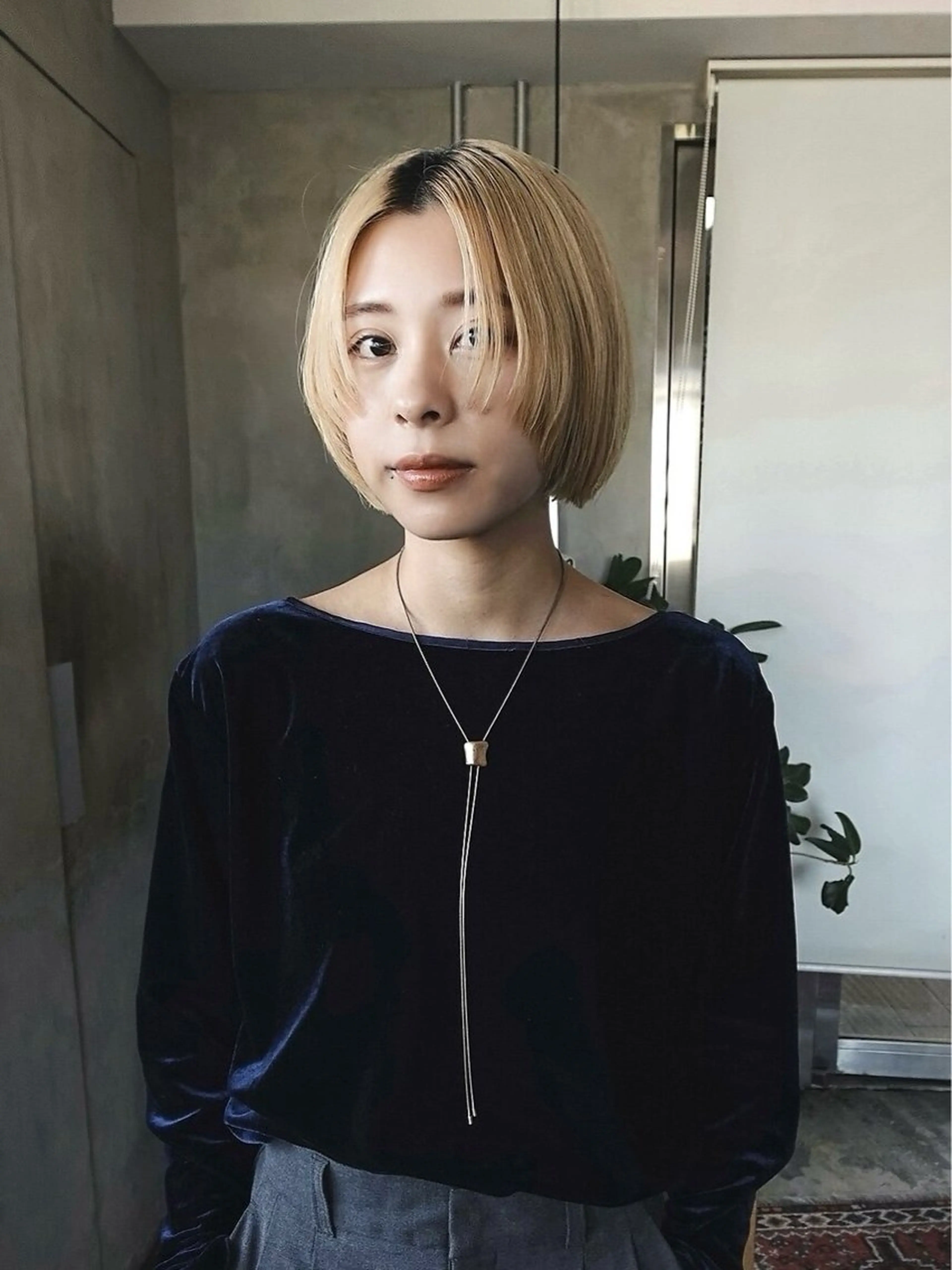 ショート カット ヘアカラー トリートメント 小野 龍樹のヘアスタイル
