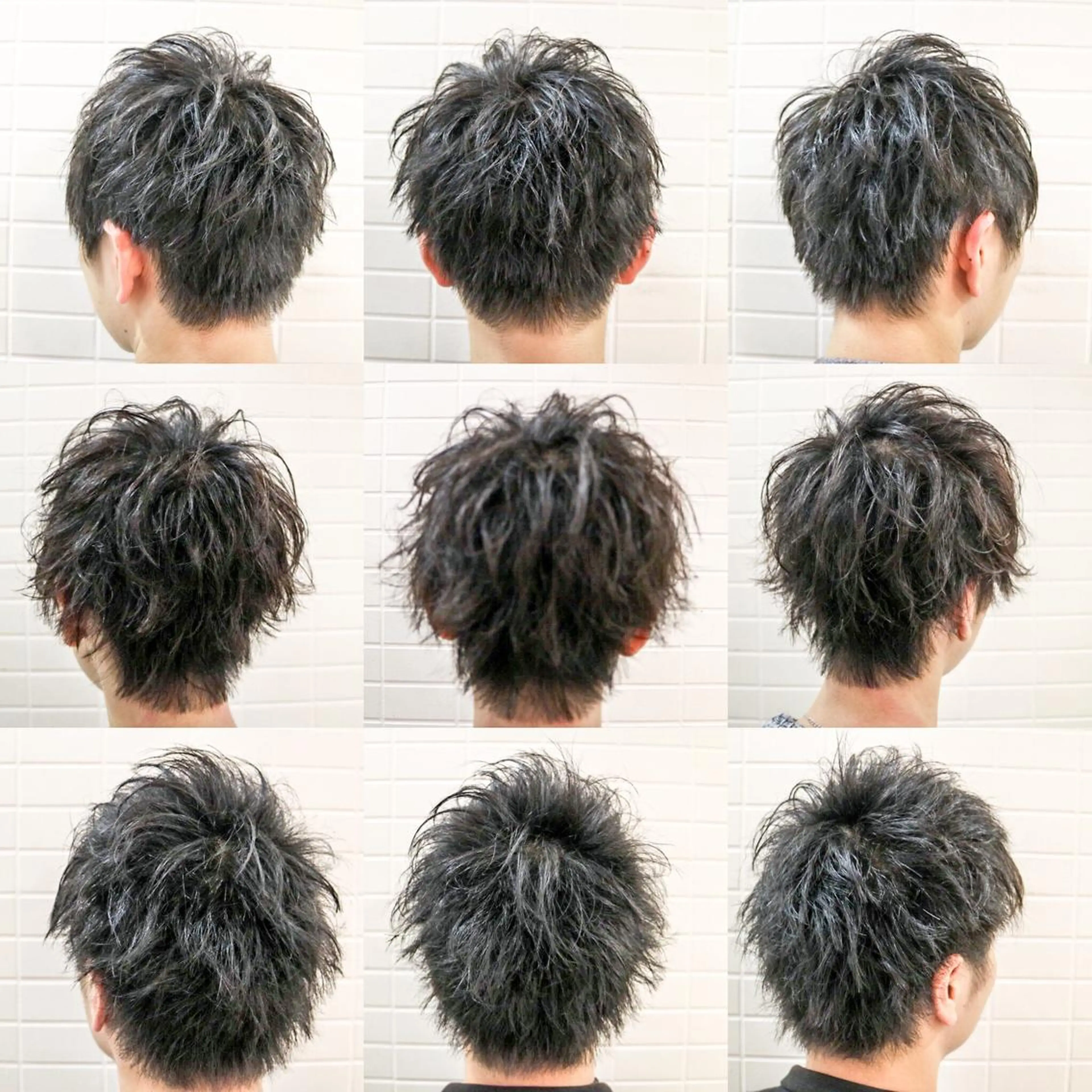 ショート カラー パーマ メンズ 看板犬がお出迎え◎ 初めてでも安心◎のヘアスタイル