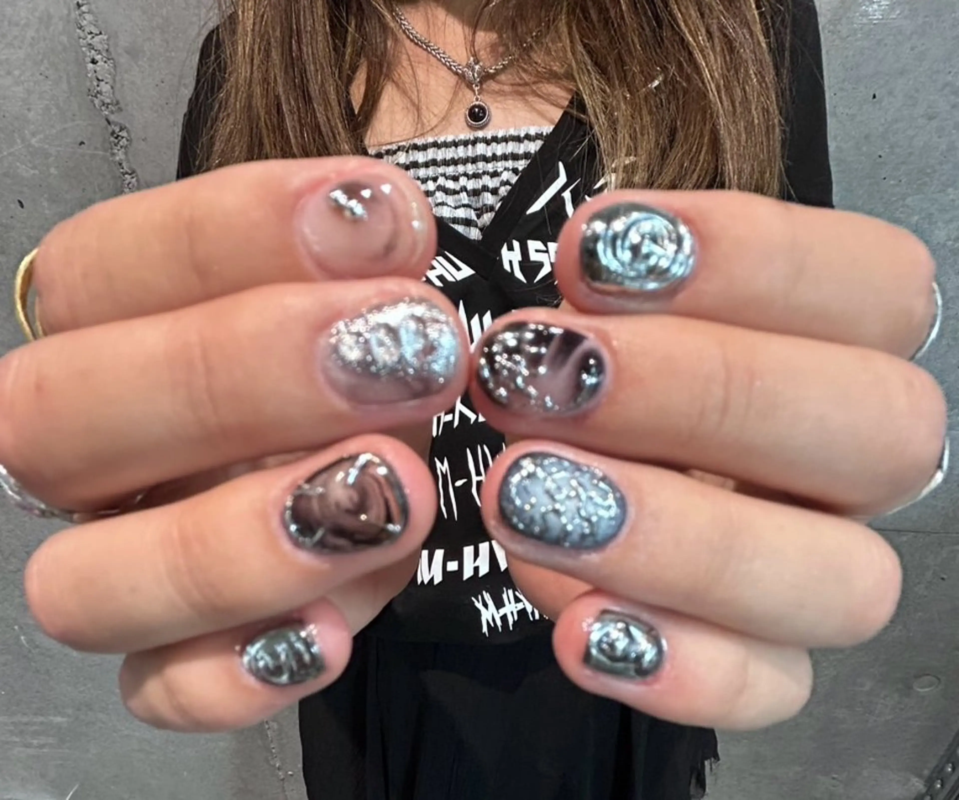 ネイル ジェルネイル Topcoat/ 下北沢nailのネイルデザイン