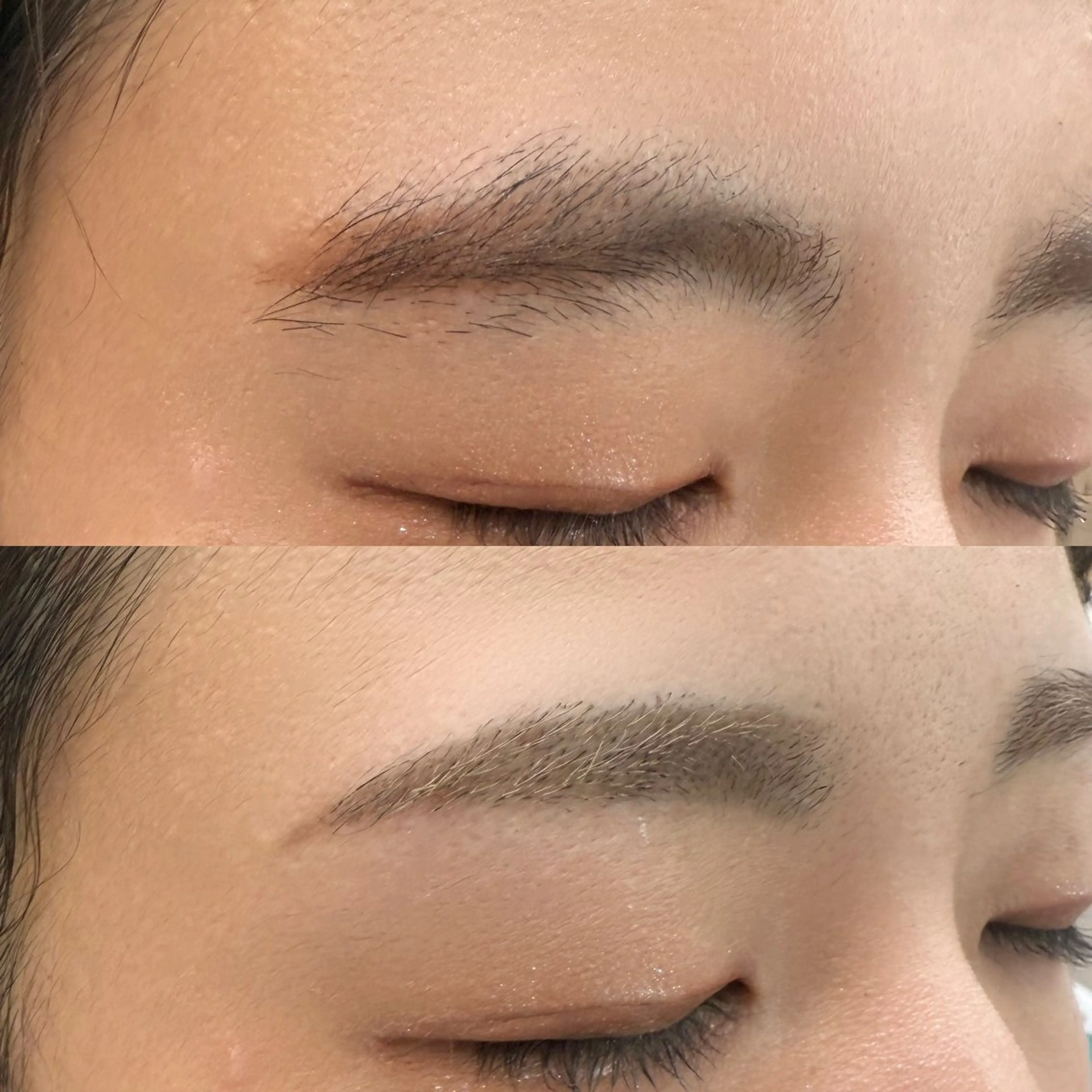 アイブロウ 眉毛ワックス脱毛 ワックス脱毛 Noah's　Ark所属・透明感カラー🫧ヘア セット🫧松本菜月の眉毛・アイブロウイメージ