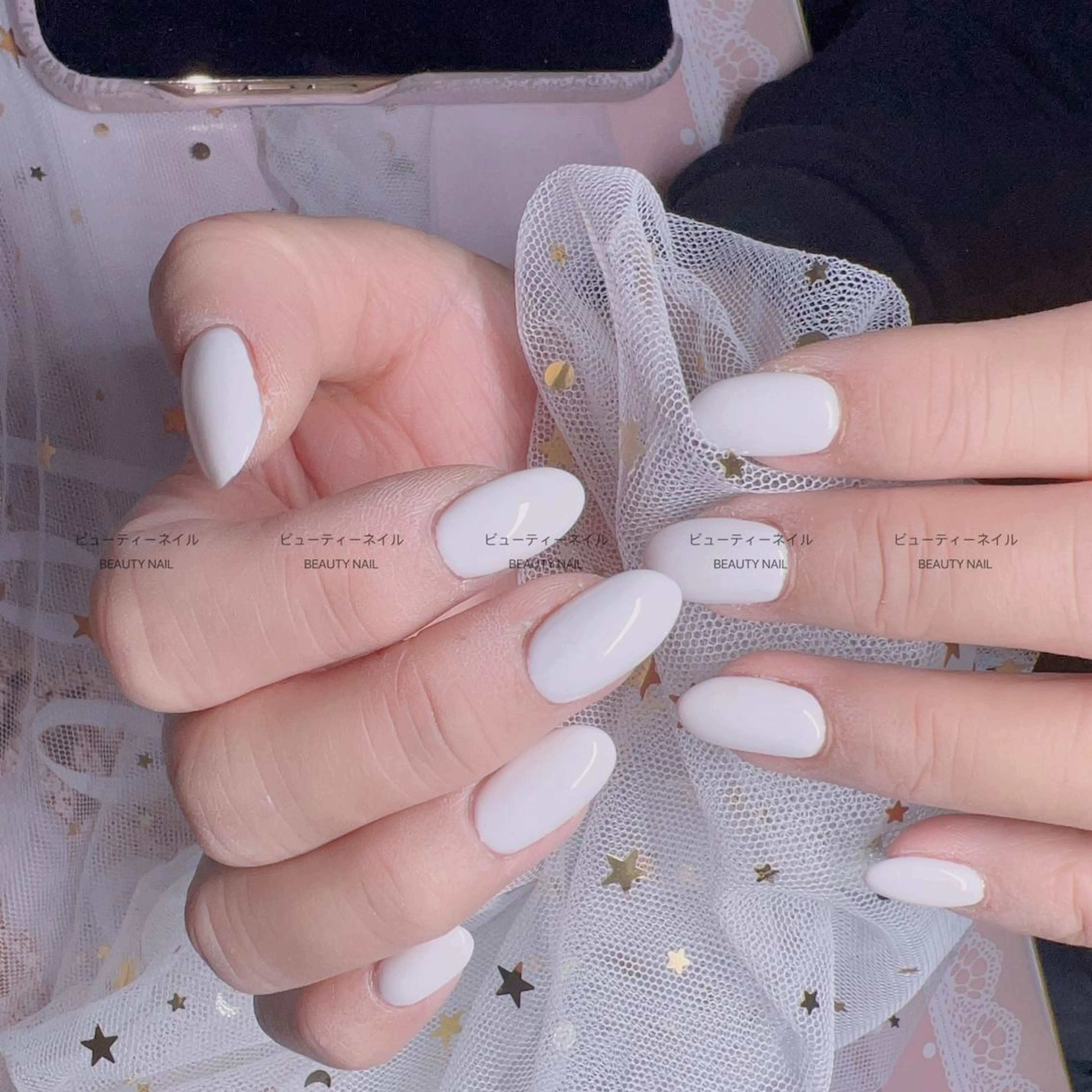ネイル 長さ出し ジェルネイル Moonstone Salon所属・Moonstone Salonのネイルデザイン