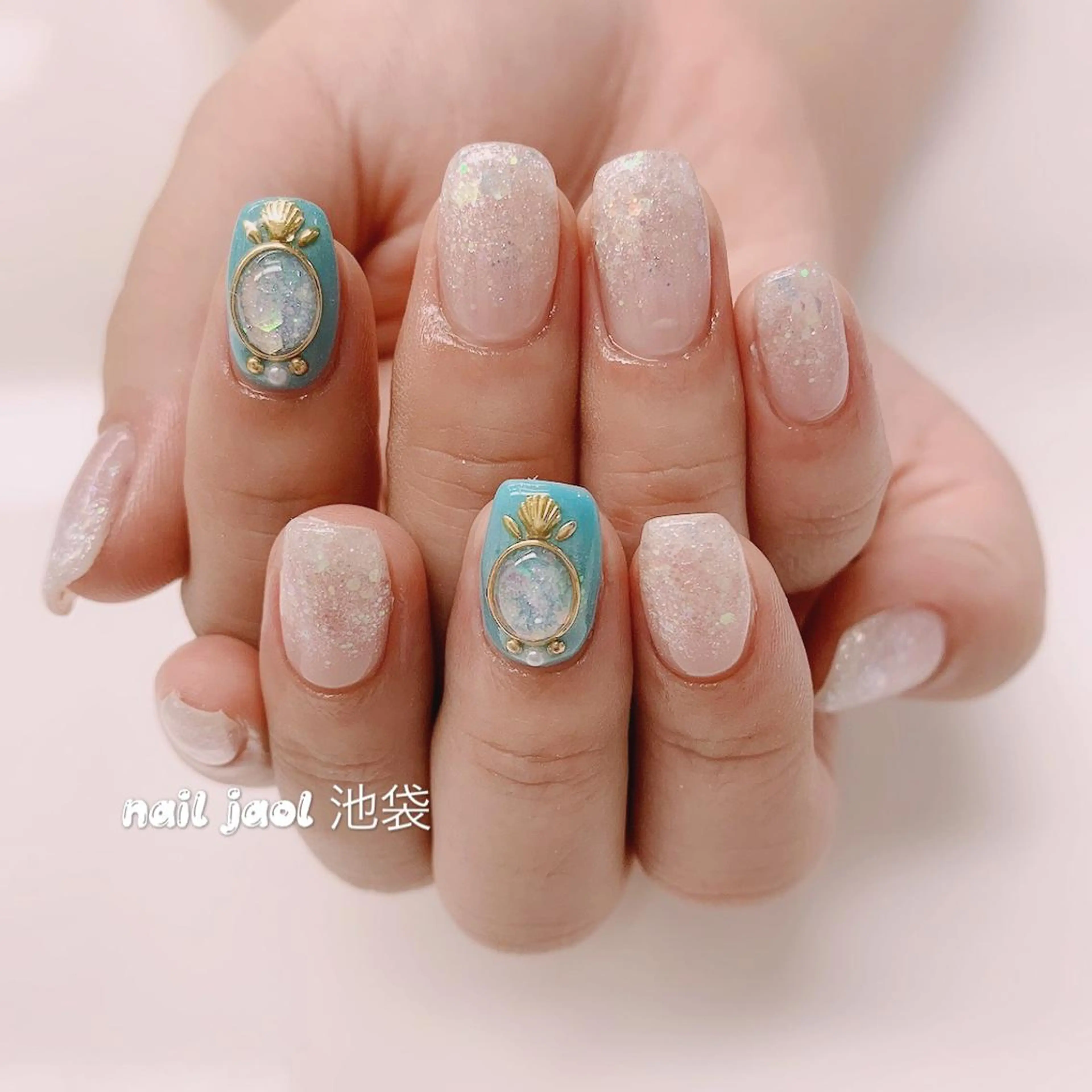 ミディアム nail jaol池袋店所属・ネイルJaol 池袋のネイルデザイン