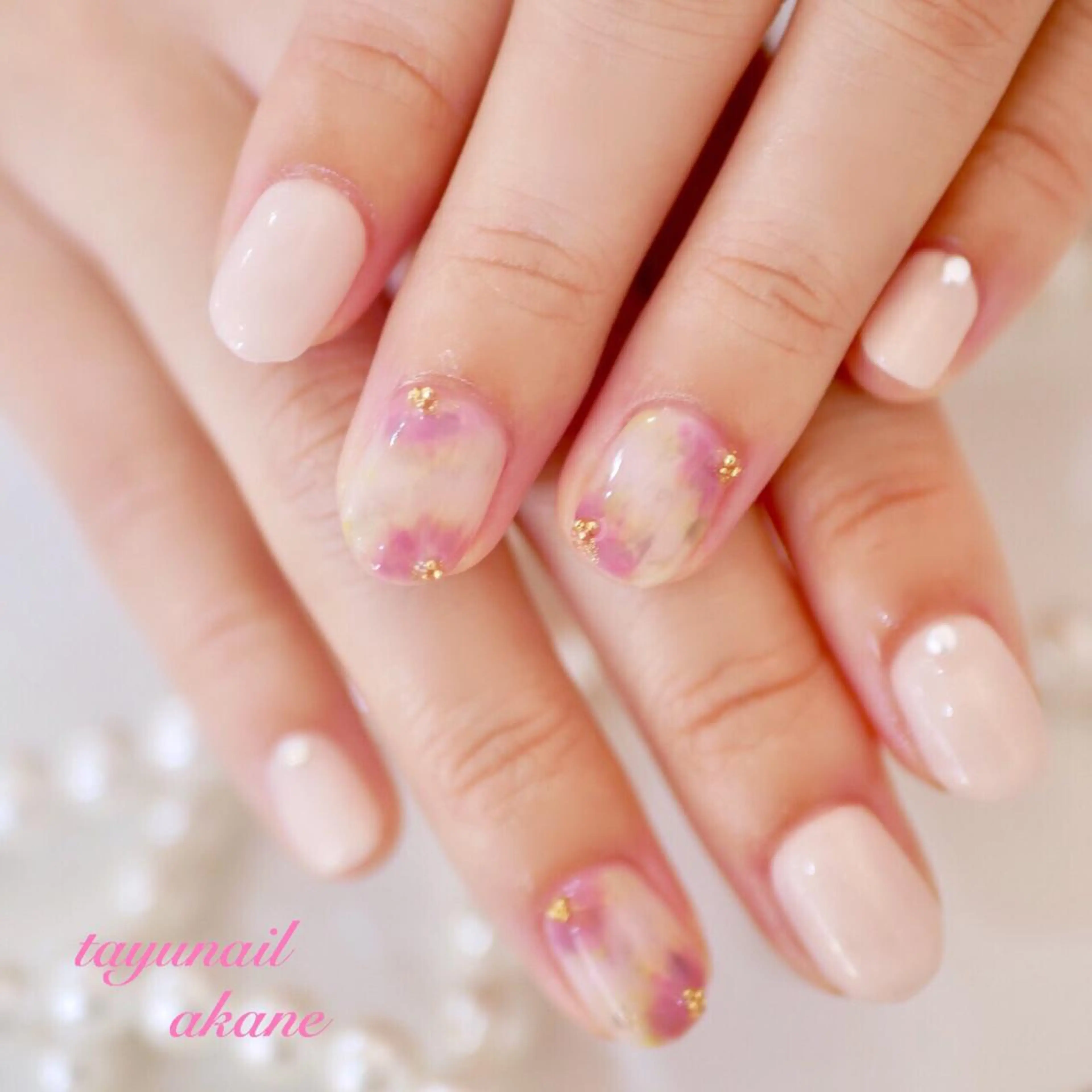 ネイル ネイルサロン・ネイルスクール　たゆnail所属・ネイルサロン 【たゆnail】のネイルデザイン
