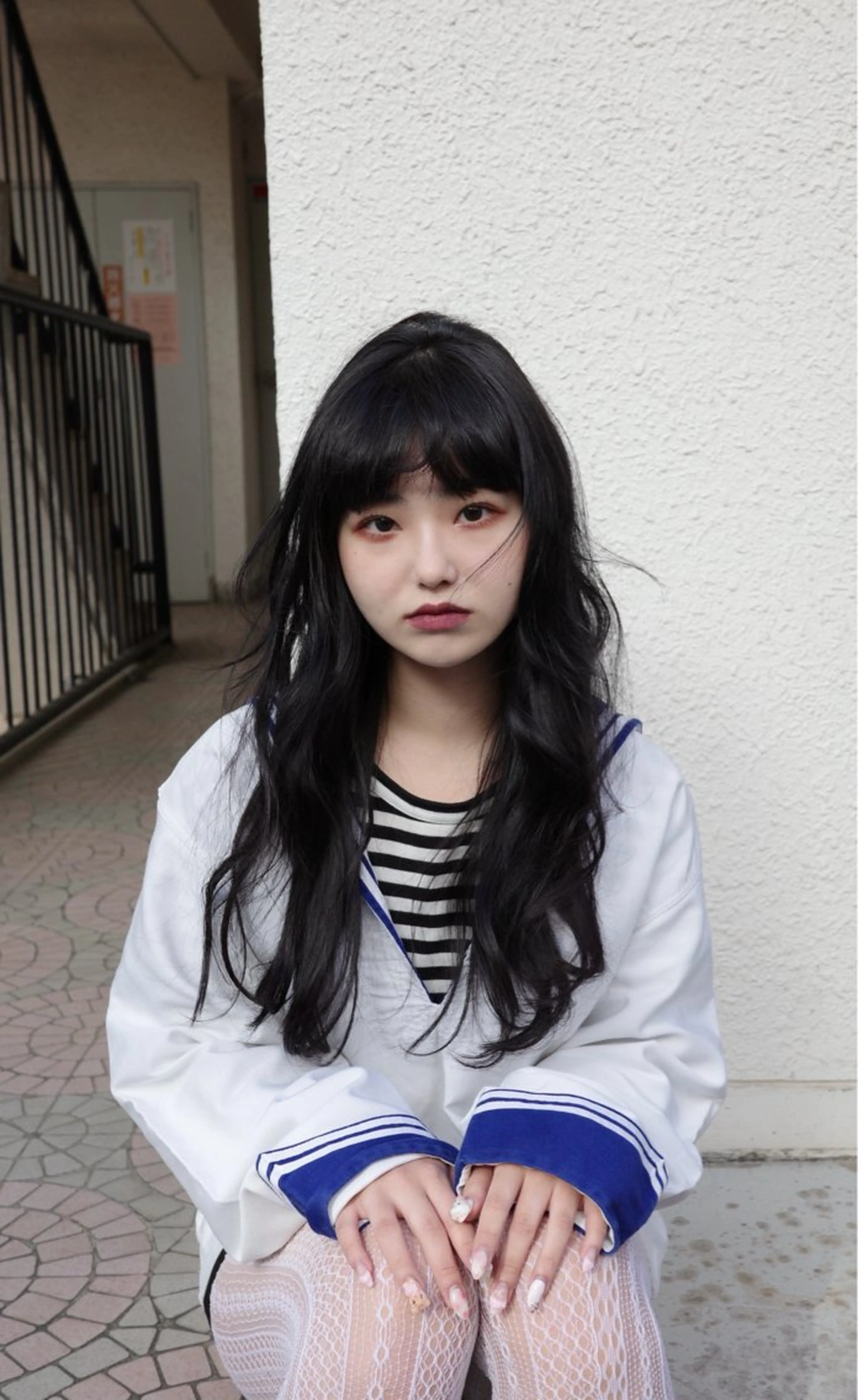 ロング 柚音 nero hairのヘアスタイル