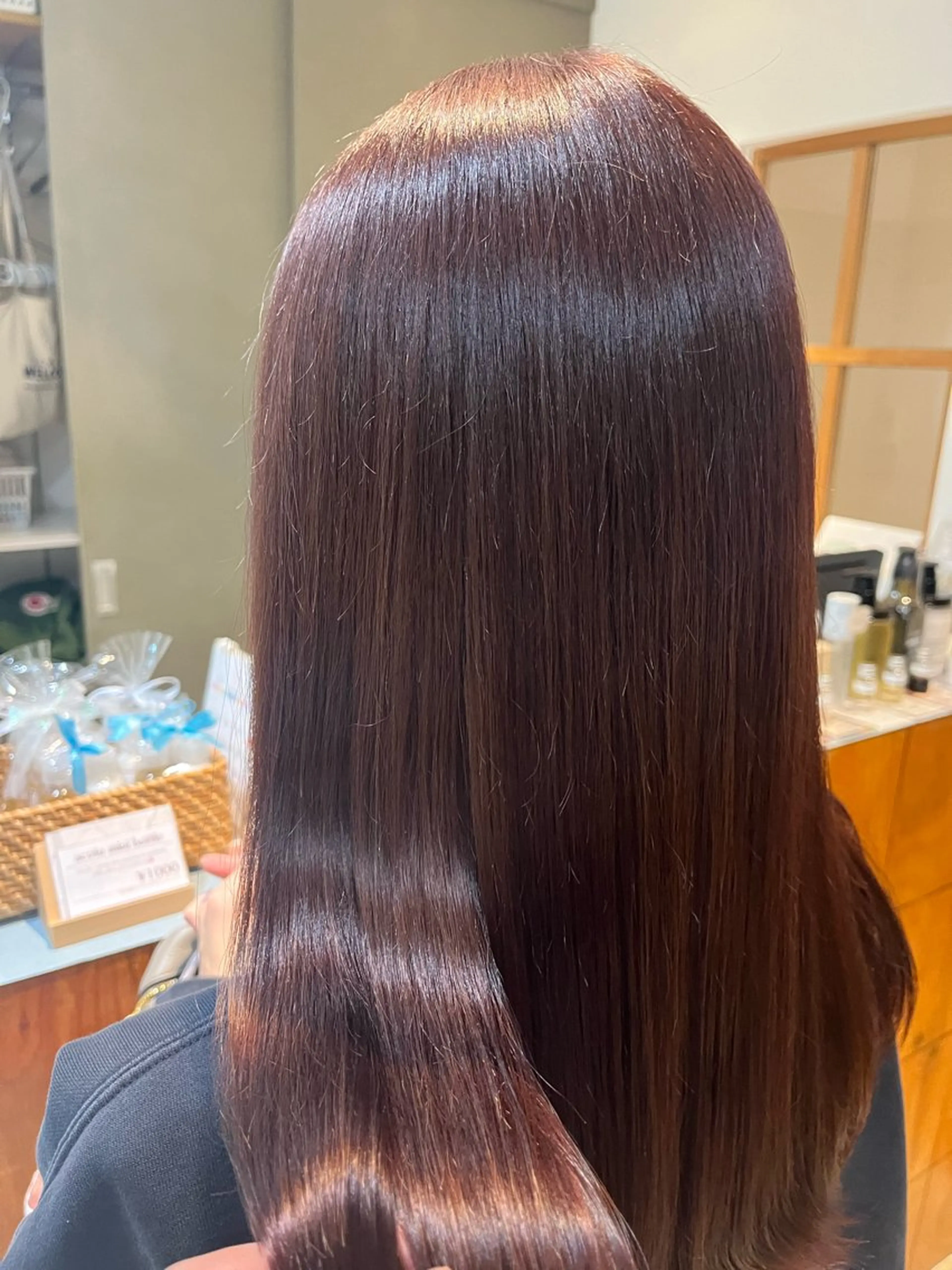 セミロング ヘアカラー 奥山 沙季(大井町)のヘアスタイル