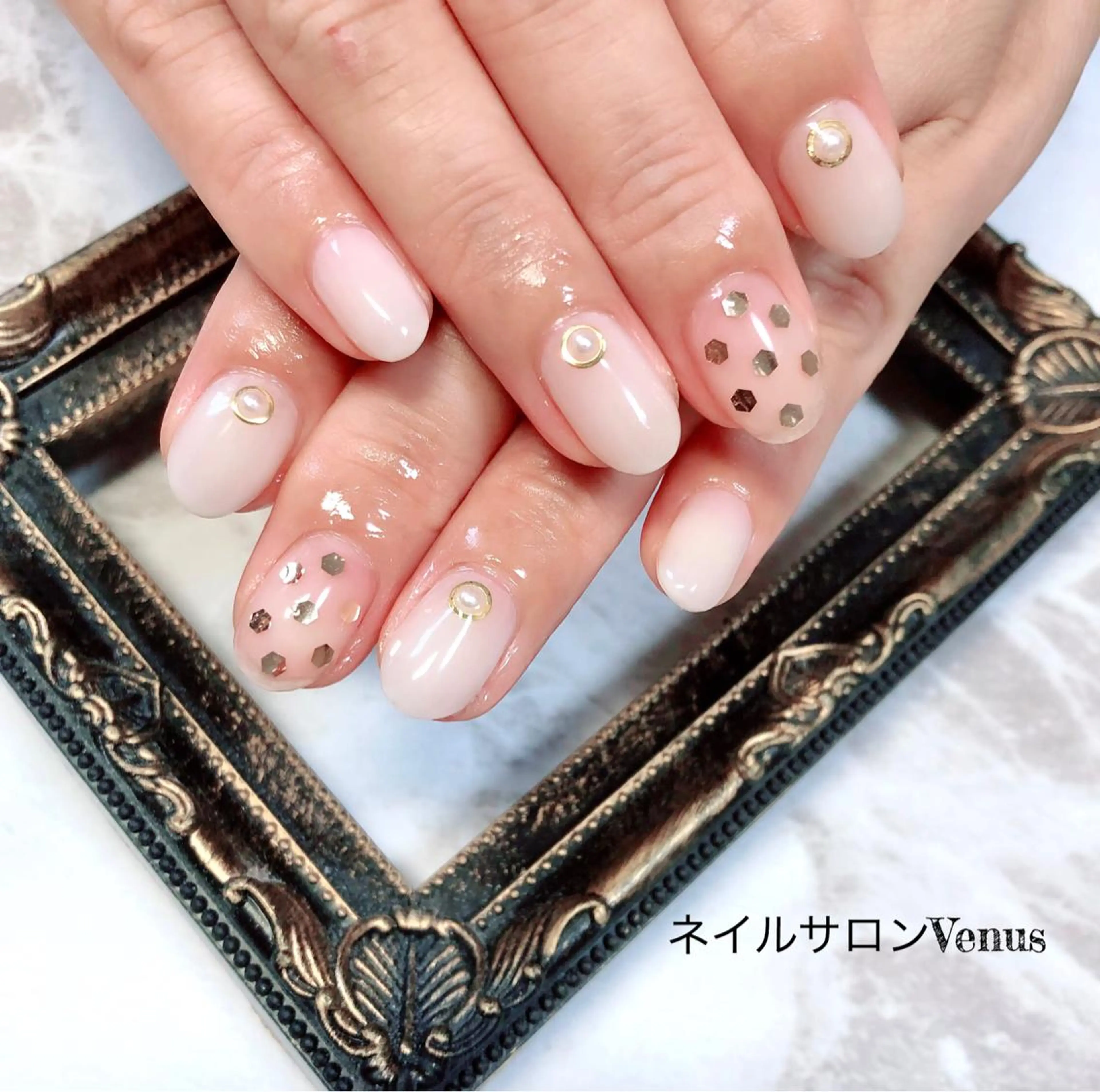 ネイル シンプルネイル ハンドネイル Nail salon Venusのネイルデザイン