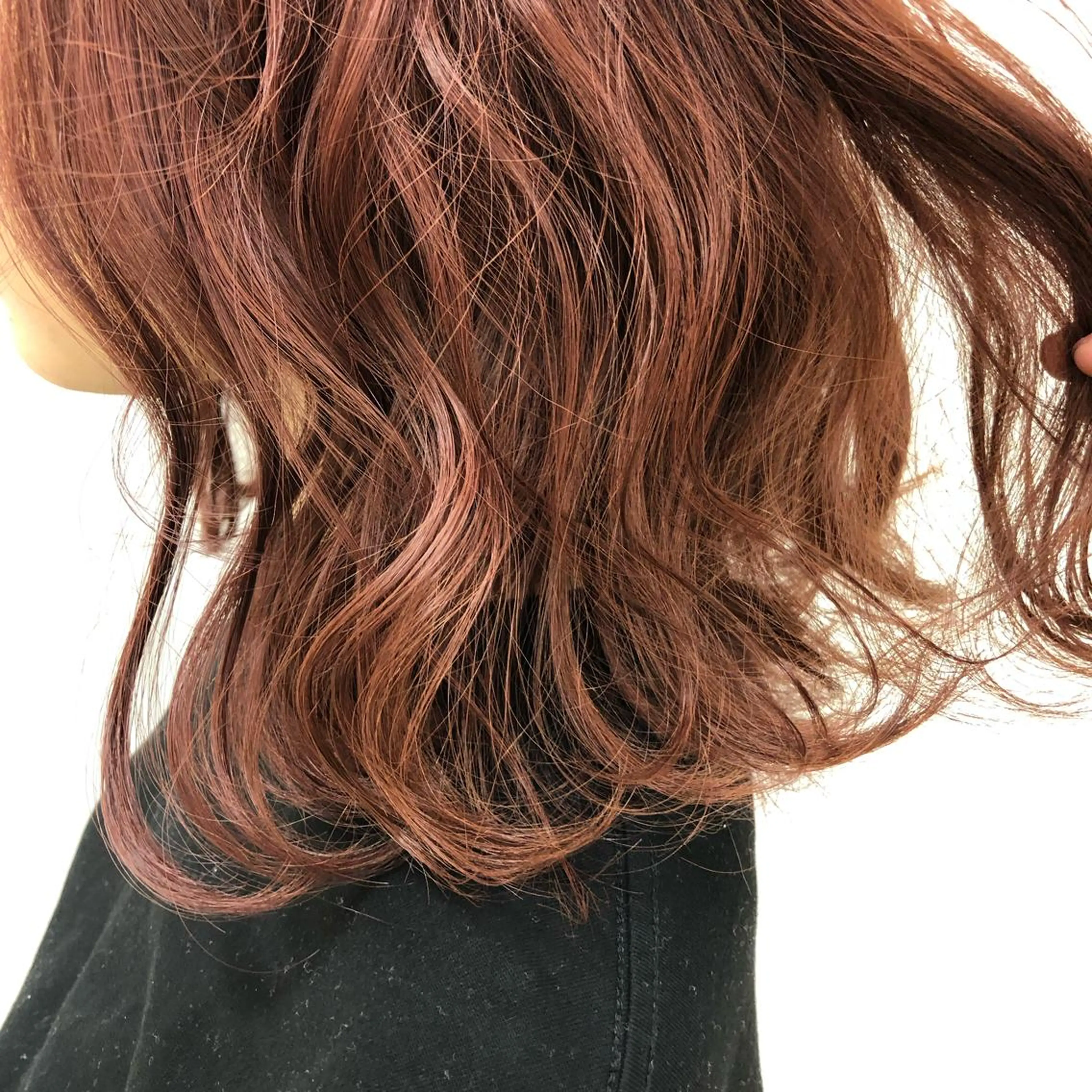 ミディアム カラー レイヤー/ウルフ🤎 mayo.のヘアスタイル